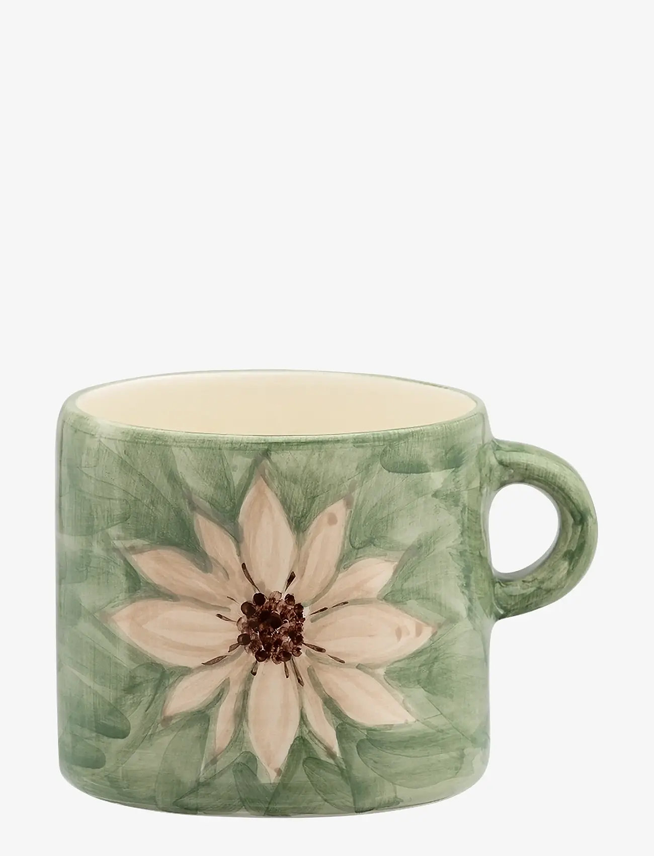Anna + Nina - White Lotus Dreams Mug - kaffetassen - multicolor - 0