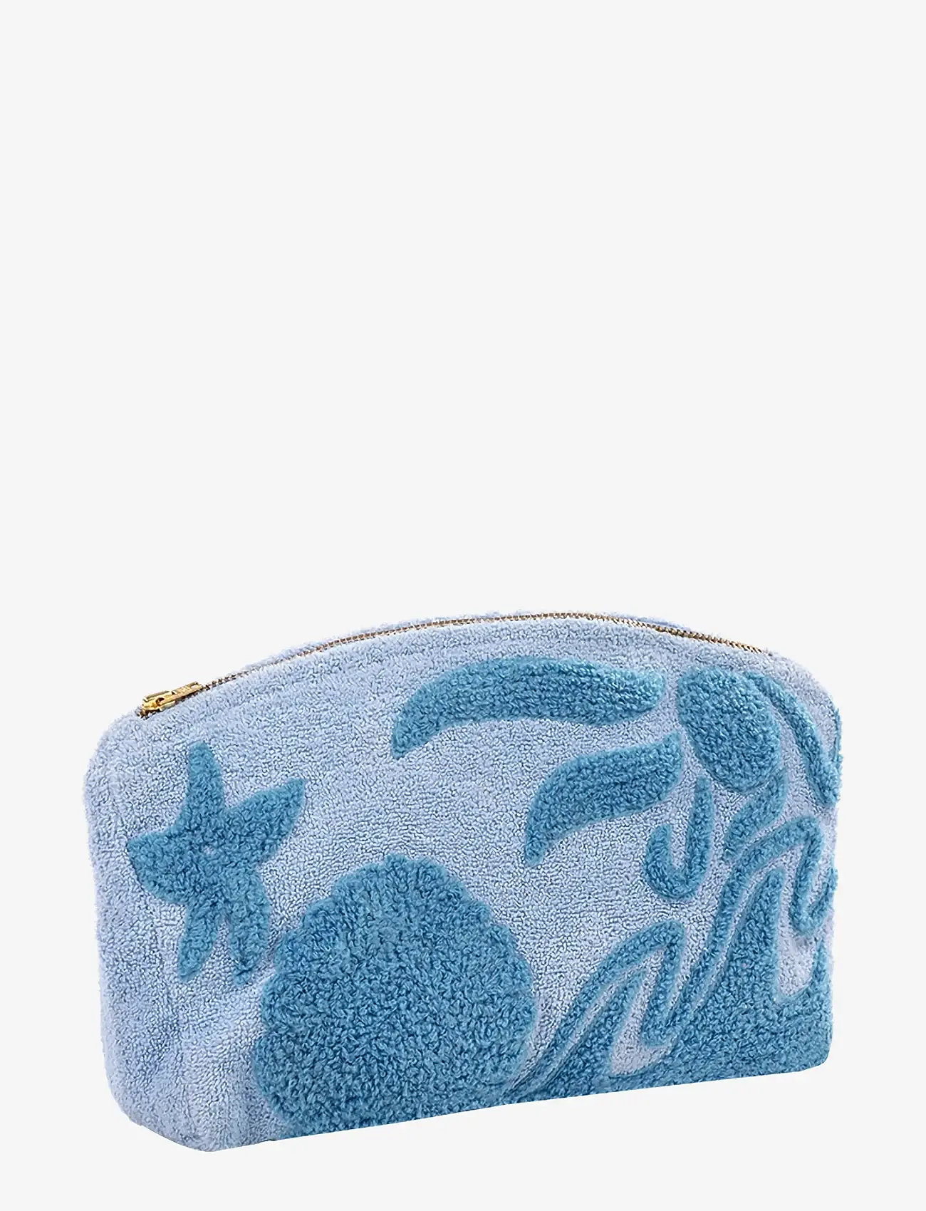 Anna + Nina - Lagoon Mist Sole Mare Washbag - toilettasker - blue - 0
