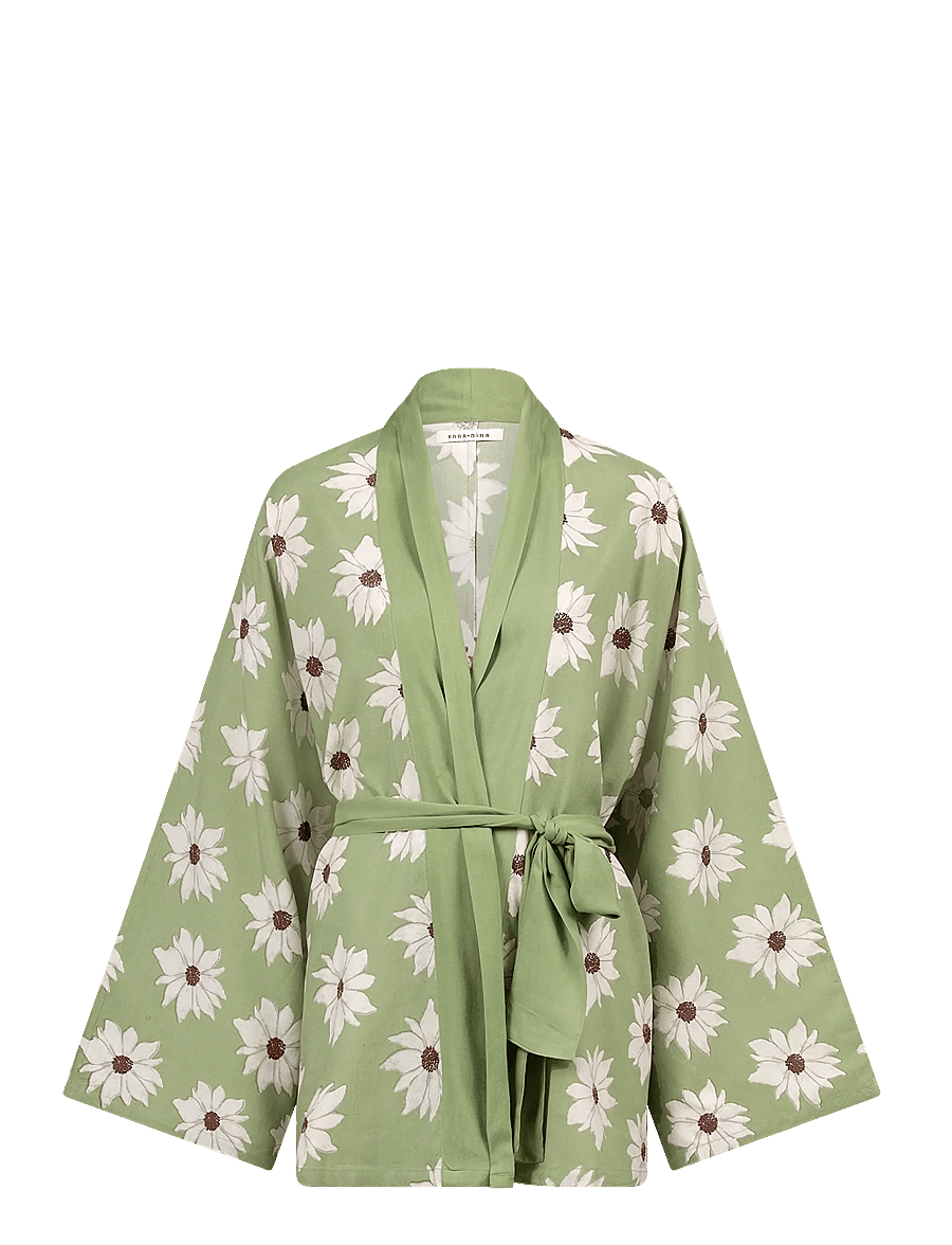 Anna + Nina - White Lotus Dreams Kimono - alltags-style - multicolor - 0