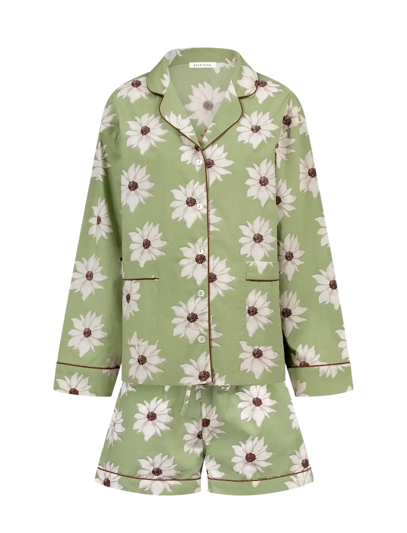 Anna + Nina White Lotus Dreams Pyjama - Pesu ja aluspesu - MULTICOLOR / multi