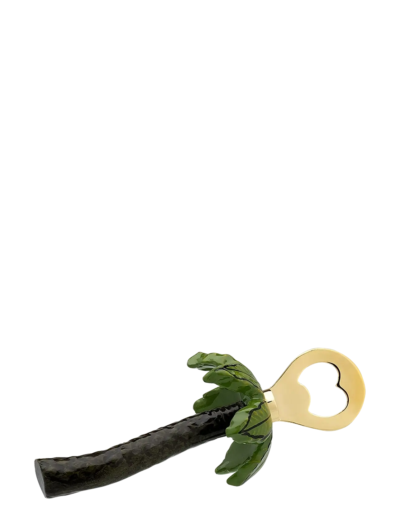 Anna + Nina Palm Tree Bottle Opener, One Size, Gold, Tilbehør Til Drinks Og Barer > Flaskeåbnere Og Vinpropper, Unisex