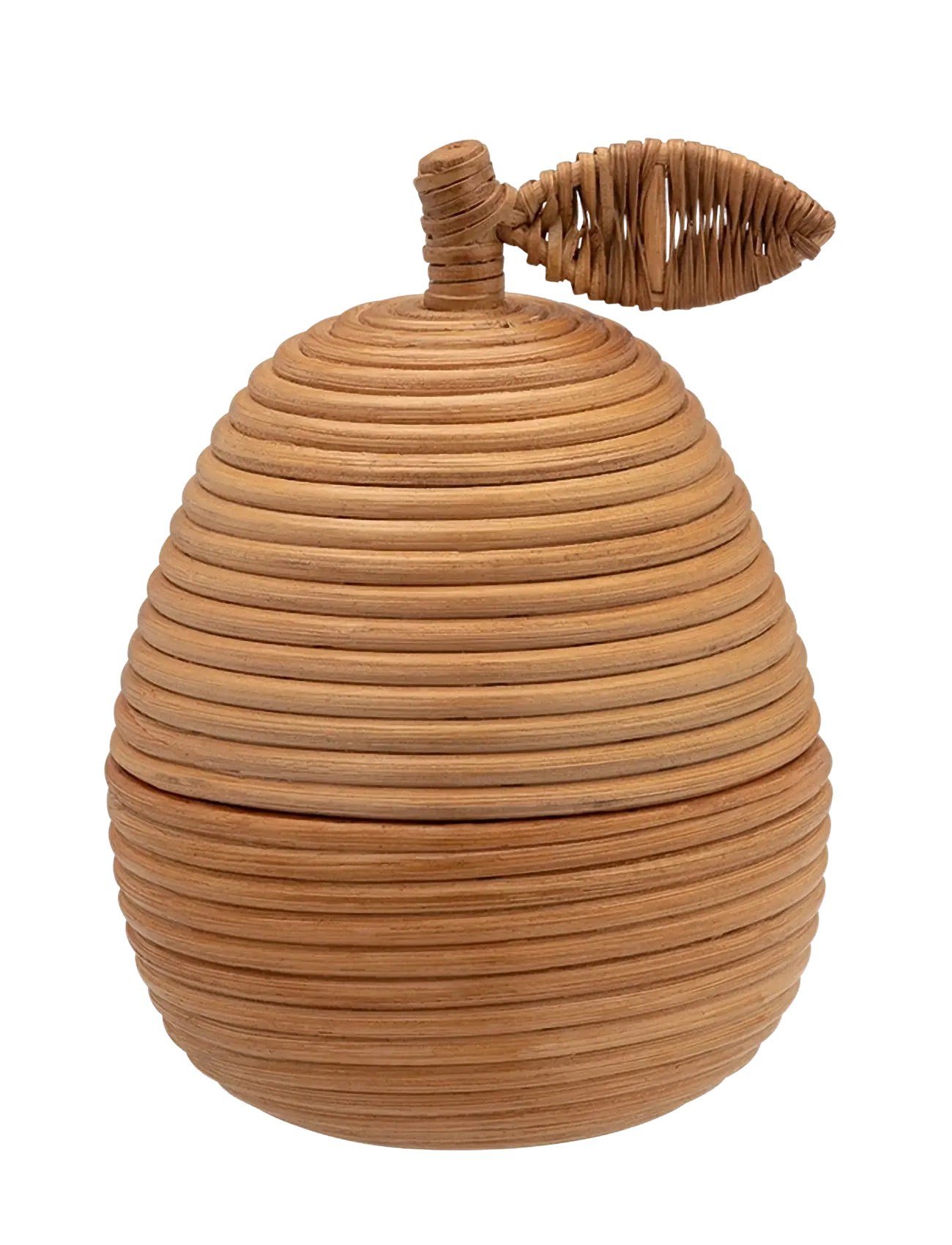 Anna + Nina Pear Rattan Box -  - undefined / undefined