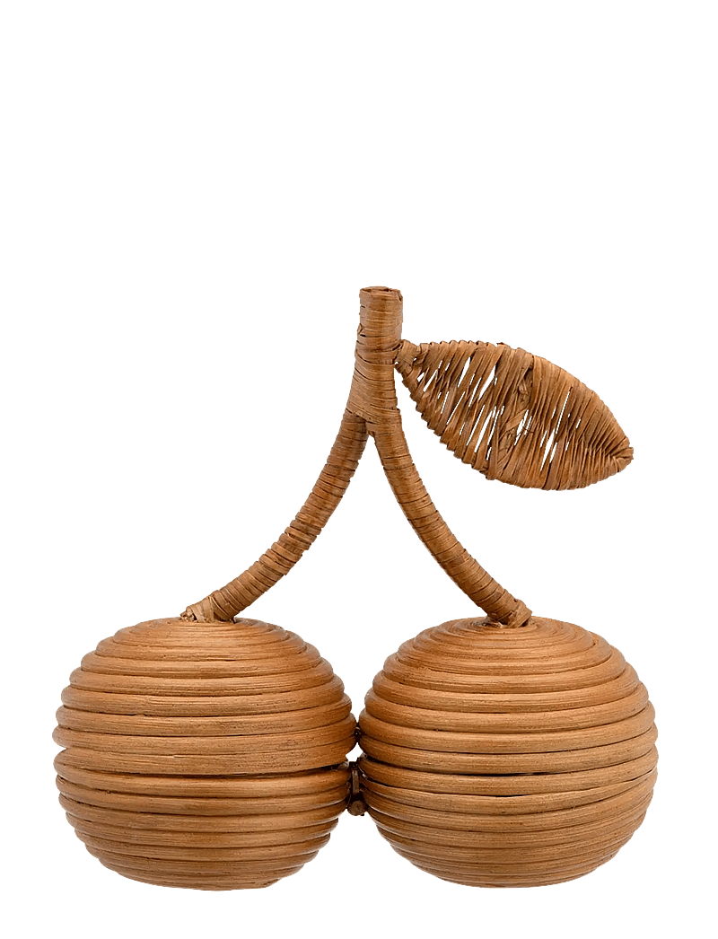 Anna + Nina - Cherry Rattan Object - figuren & skulpturen - brown - 0