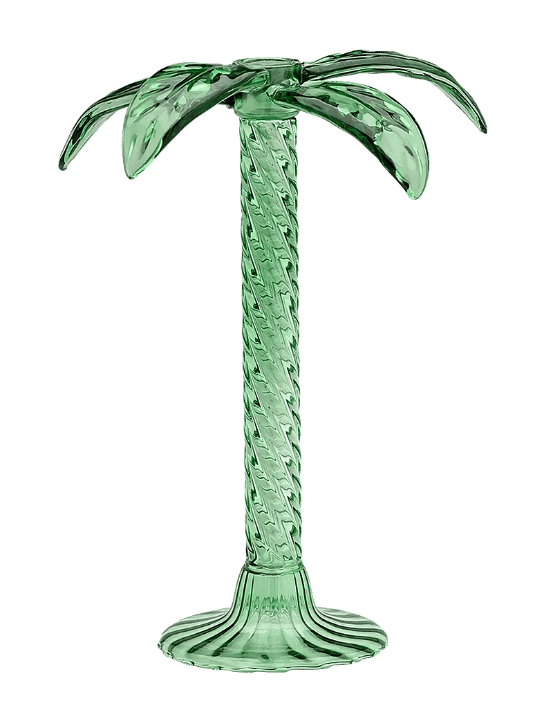 Anna + Nina - Sage Palm Tree Candle Holder - küünlajalad - green - 0