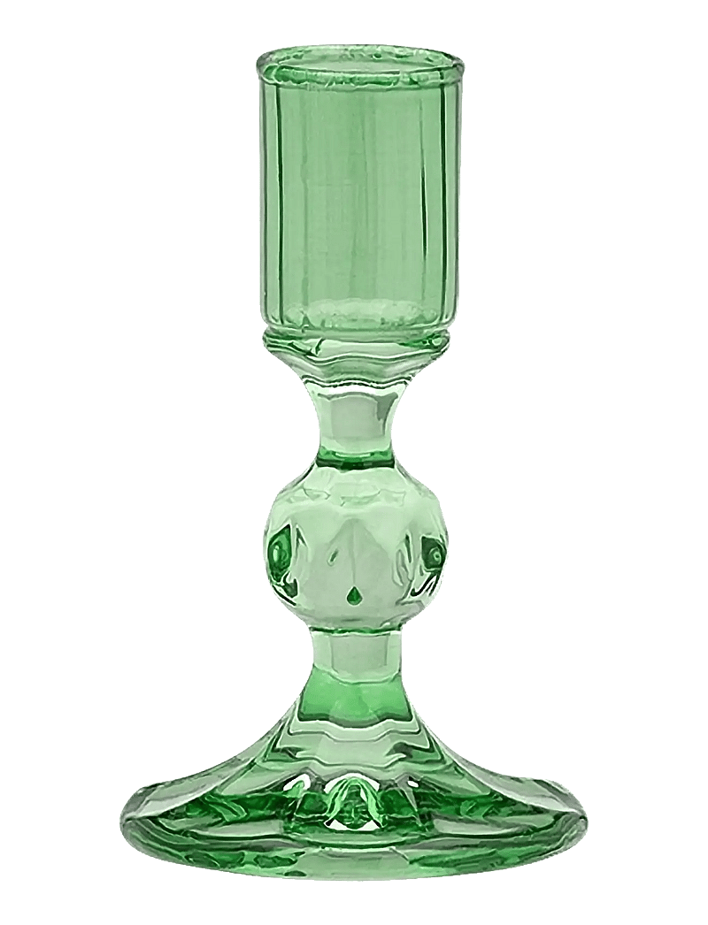 Anna + Nina - Sage Gemma Candle Holder - küünlajalad - green - 1