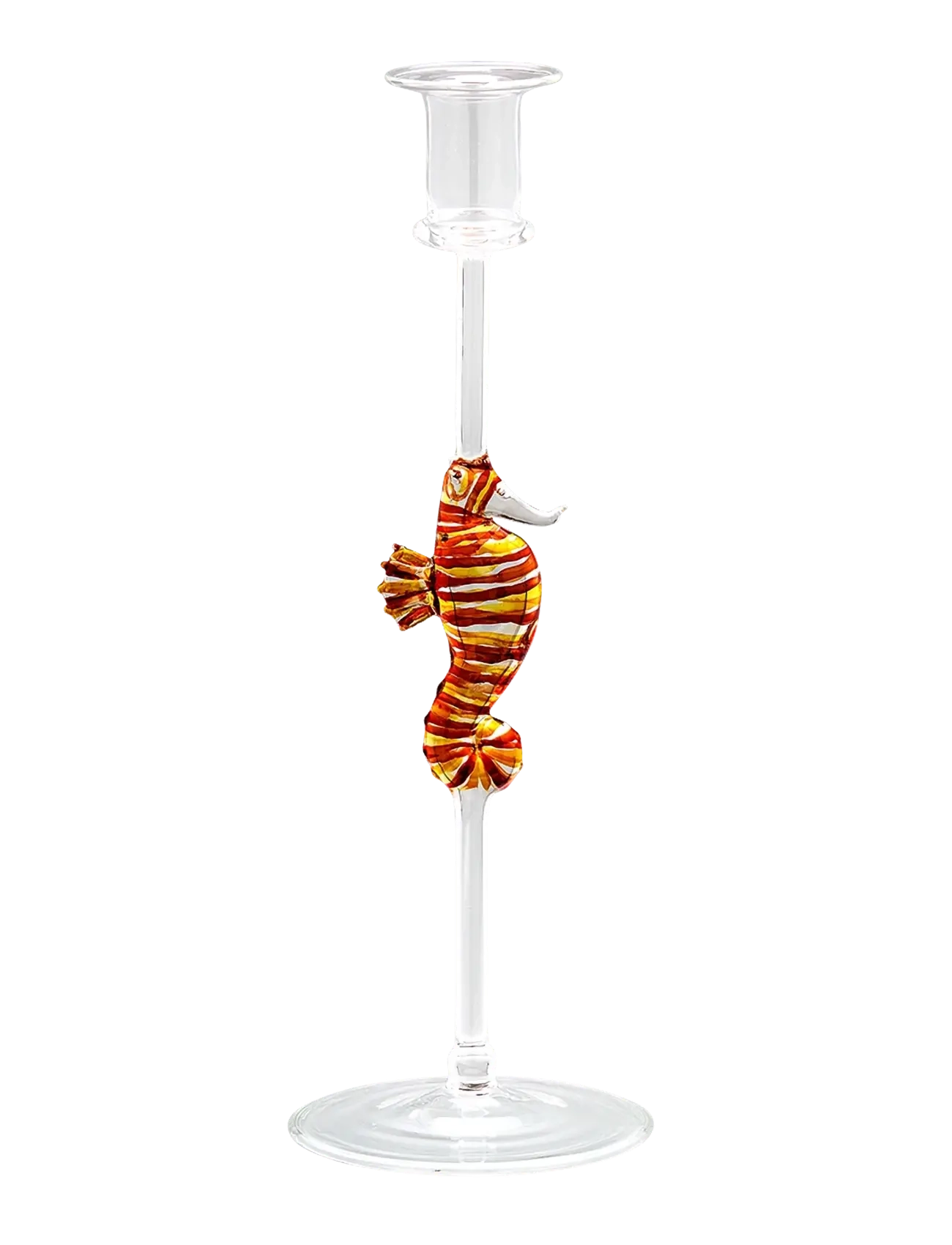 Anna + Nina Seahorse Candle Holder, One Size, Nude, Candle & Tealight Holders > Candle Holders, Unisex