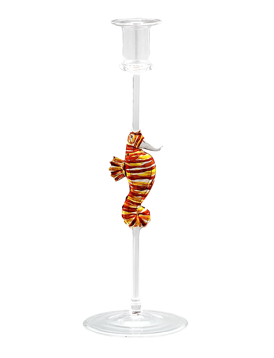 Anna + Nina - Seahorse Candle Holder - kerzenständer - multicolor - 0