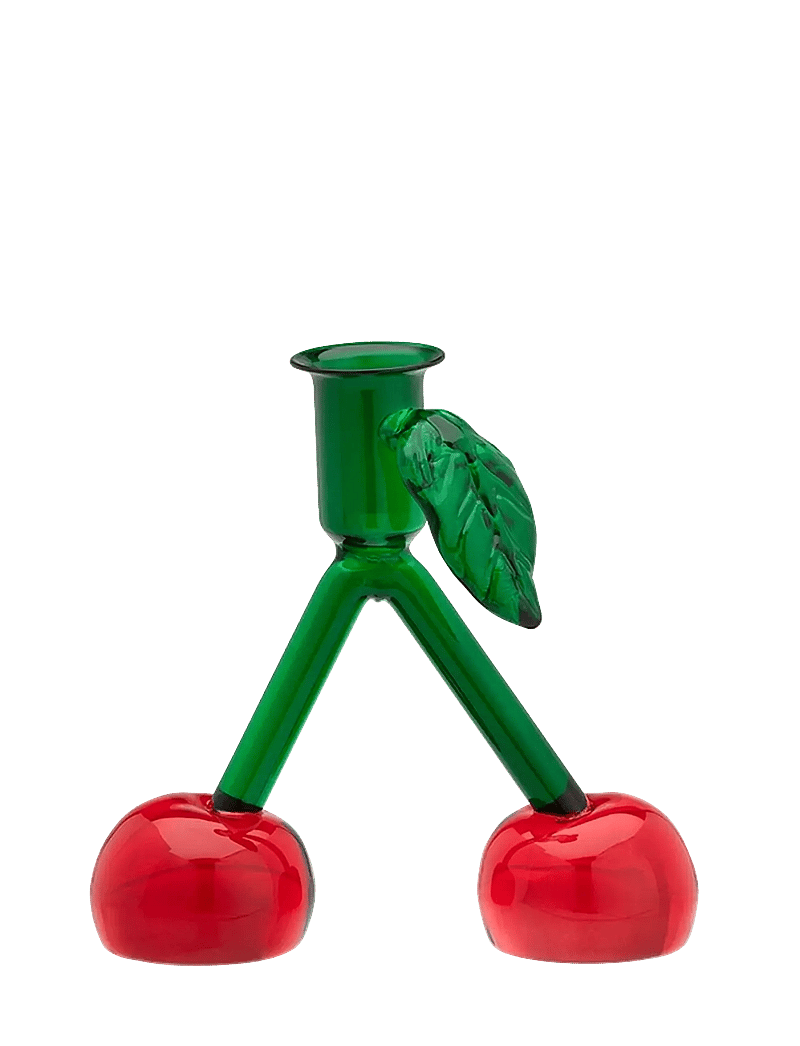 Anna + Nina - Cherry Candle Holder - kerzenständer - multicolor - 0