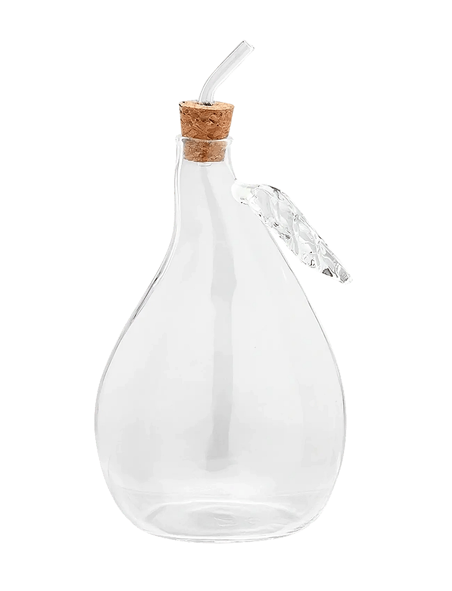 Anna + Nina - Pear Oil Dispenser - Öl-, essig- & dressingflaschen - white - 0