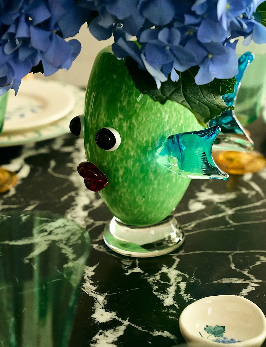 Anna + Nina - Something Fishy Vase - vasen - multicolor - 0