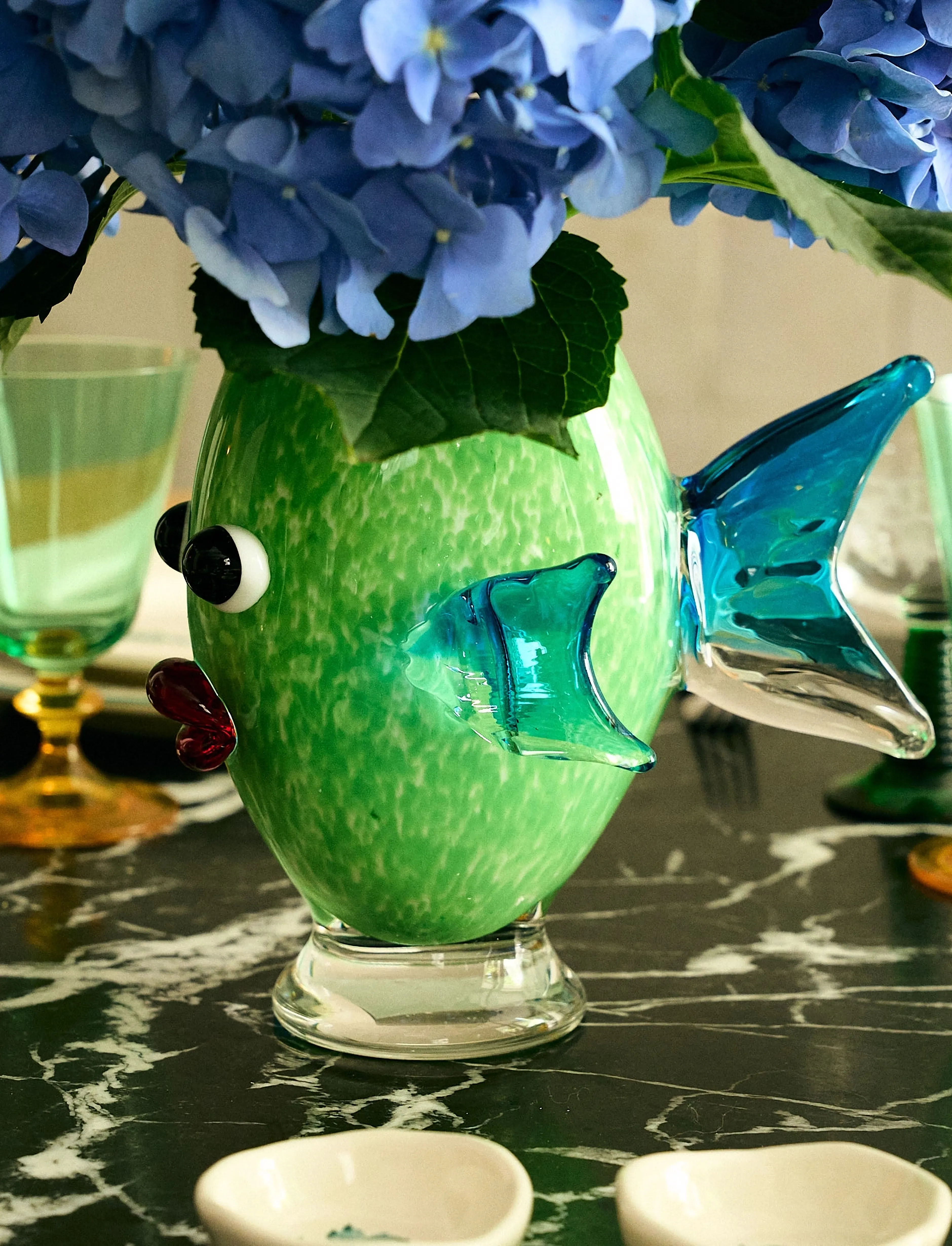 Anna + Nina - Something Fishy Vase - vaser - multicolor - 4