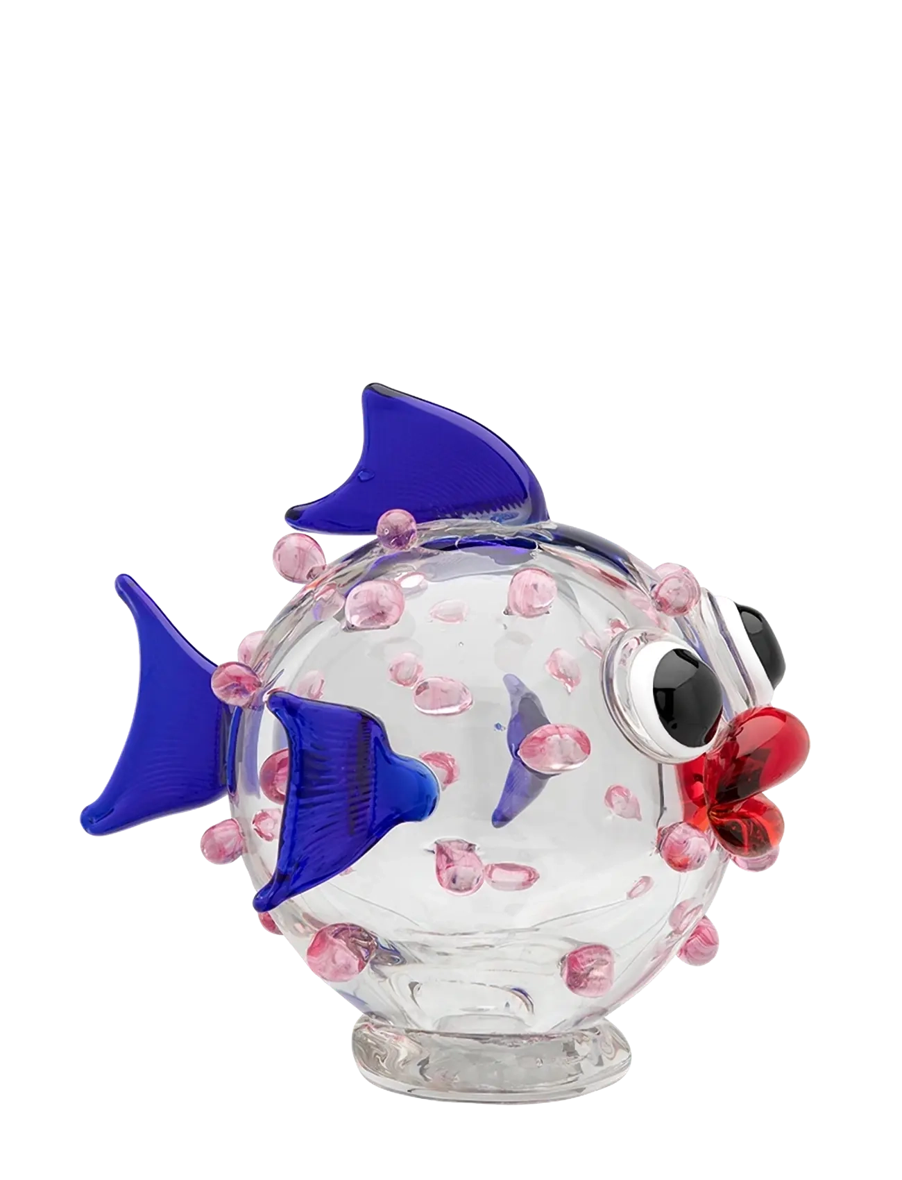 Anna + Nina Something Fishy Vase, Vase, Multi/mønstret, Str: ONE SIZE