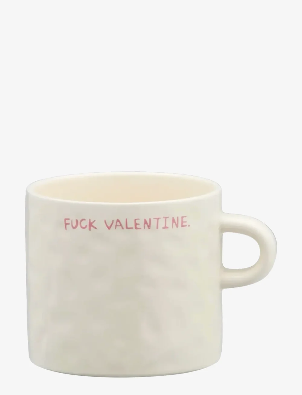 Anna + Nina - Fuck Valentine Mug - köp efter pris - white - 0