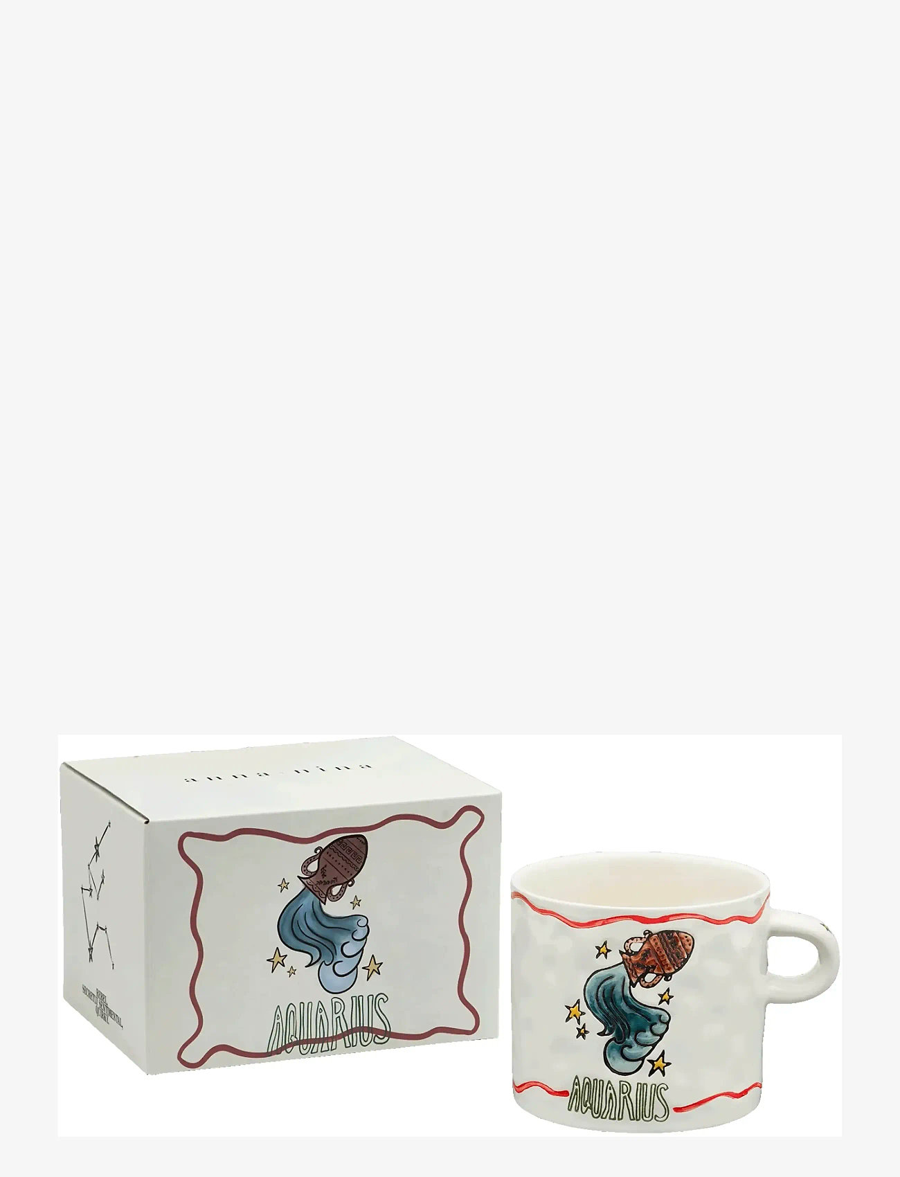 Anna + Nina - Zodiac Tea Mug - tekopper - aquarius - 1