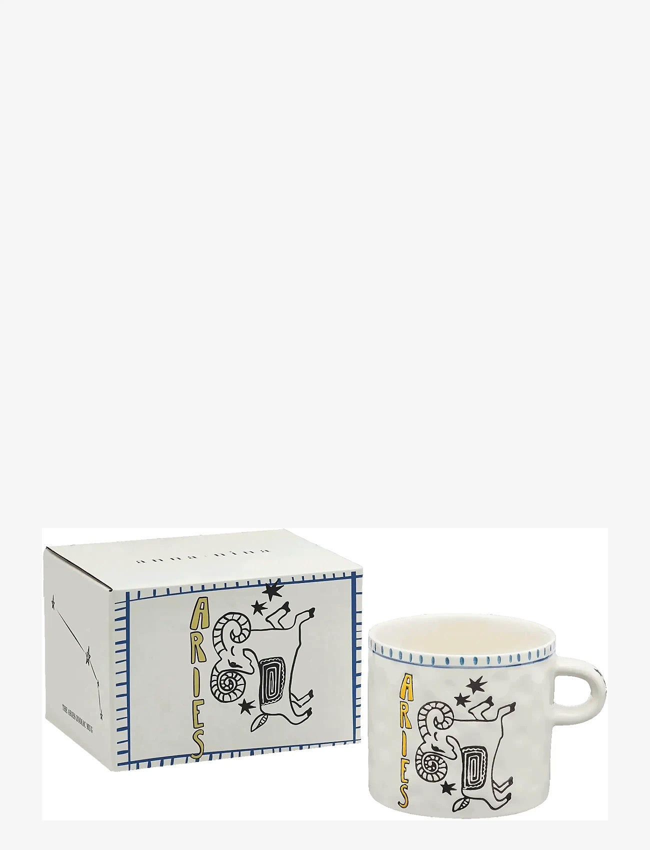 Anna + Nina - Zodiac Tea Mug - tekopper - aries - 1
