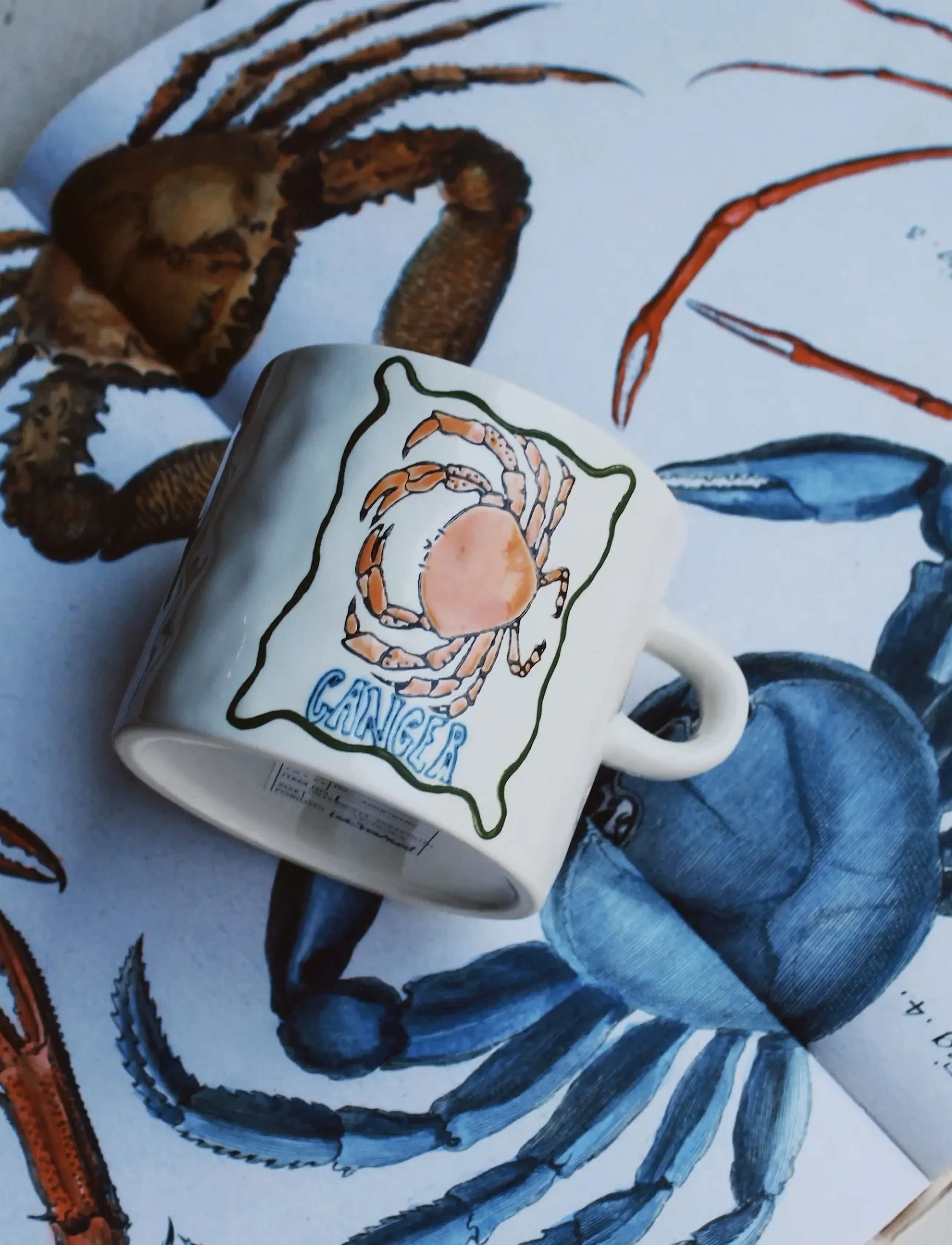 Anna + Nina Zodiac Tea Mug, 50 CL, Cream, Kopper & Krus > Tekopper, Unisex