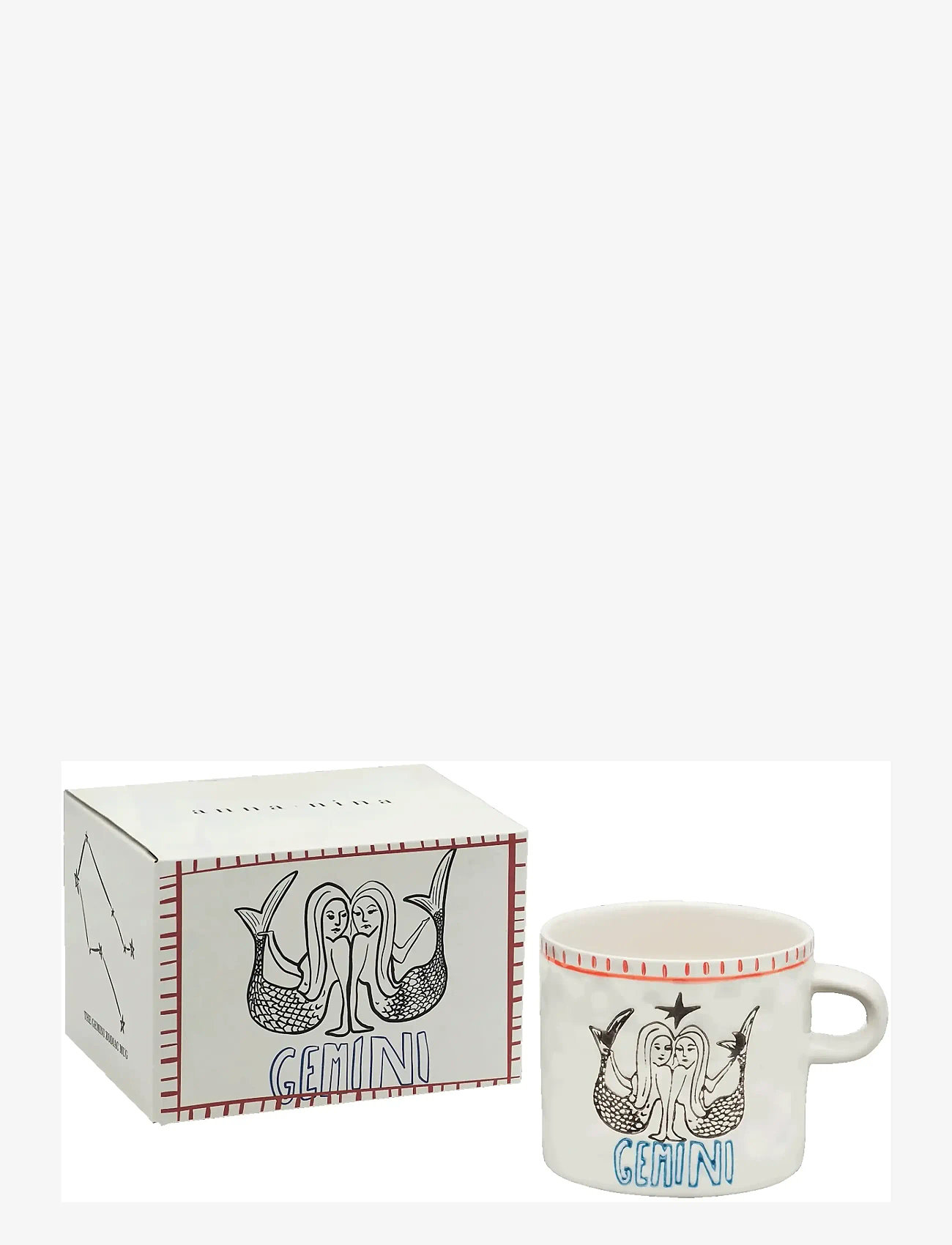 Anna + Nina - Zodiac Tea Mug - tea cups - gemini - 1