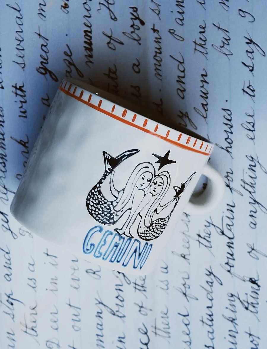 Anna + Nina - Zodiac Tea Mug - teetassen - gemini - 0