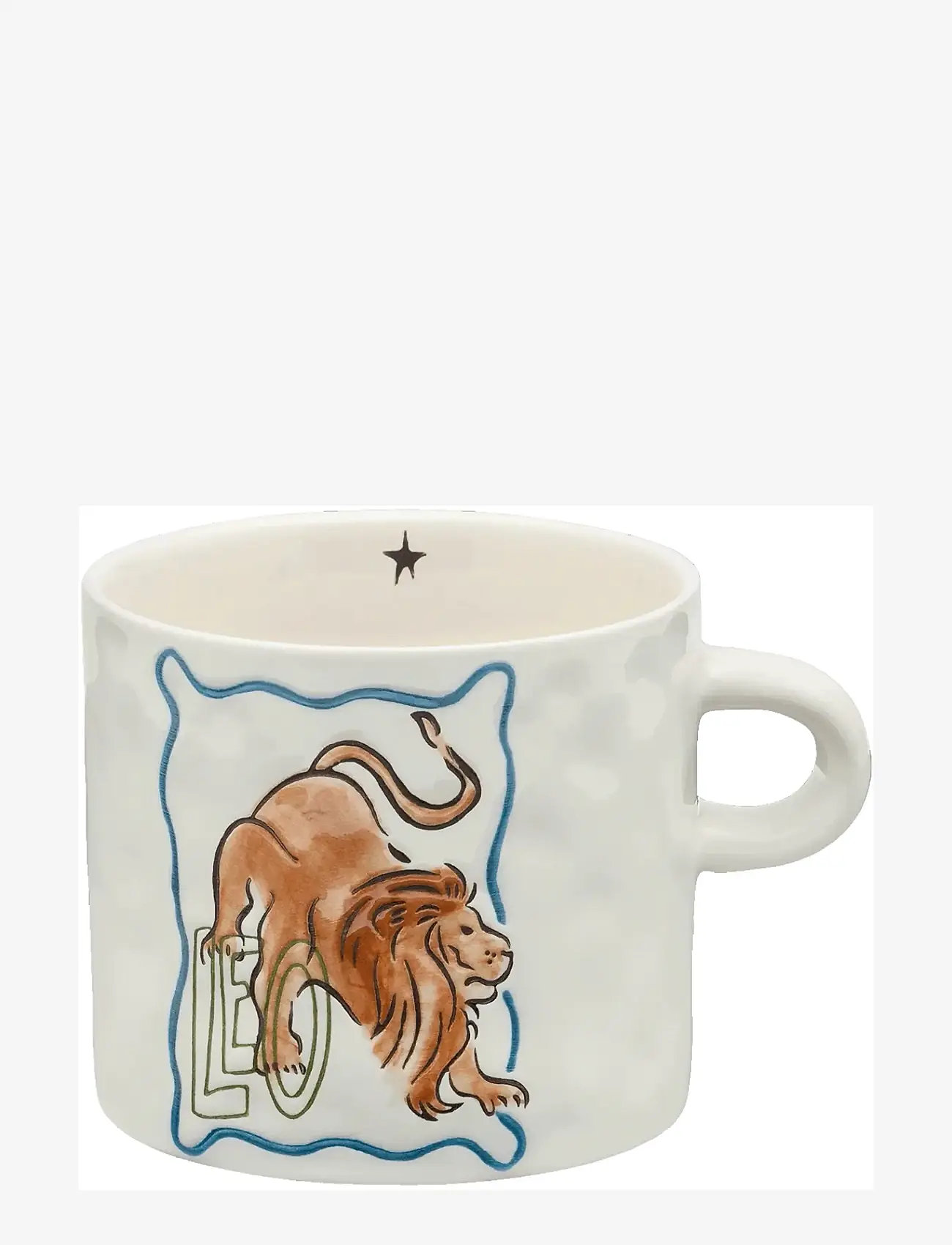 Anna + Nina - Zodiac Tea Mug - tekopper - leo - 2