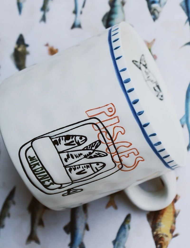 Anna + Nina - Zodiac Tea Mug - teetassen - pisces - 0