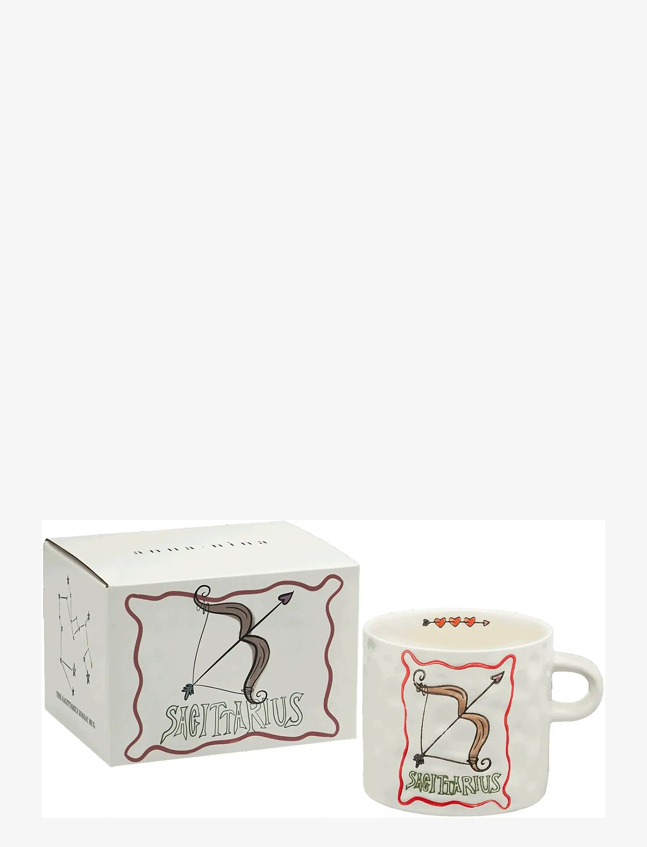 Anna + Nina - Zodiac Tea Mug - tekopper - sagittarius - 1