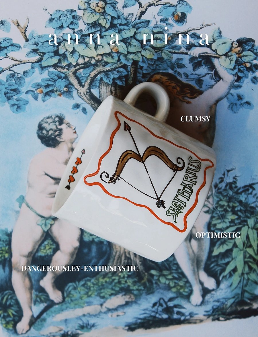 Anna + Nina - Zodiac Tea Mug - teetassid - sagittarius - 3