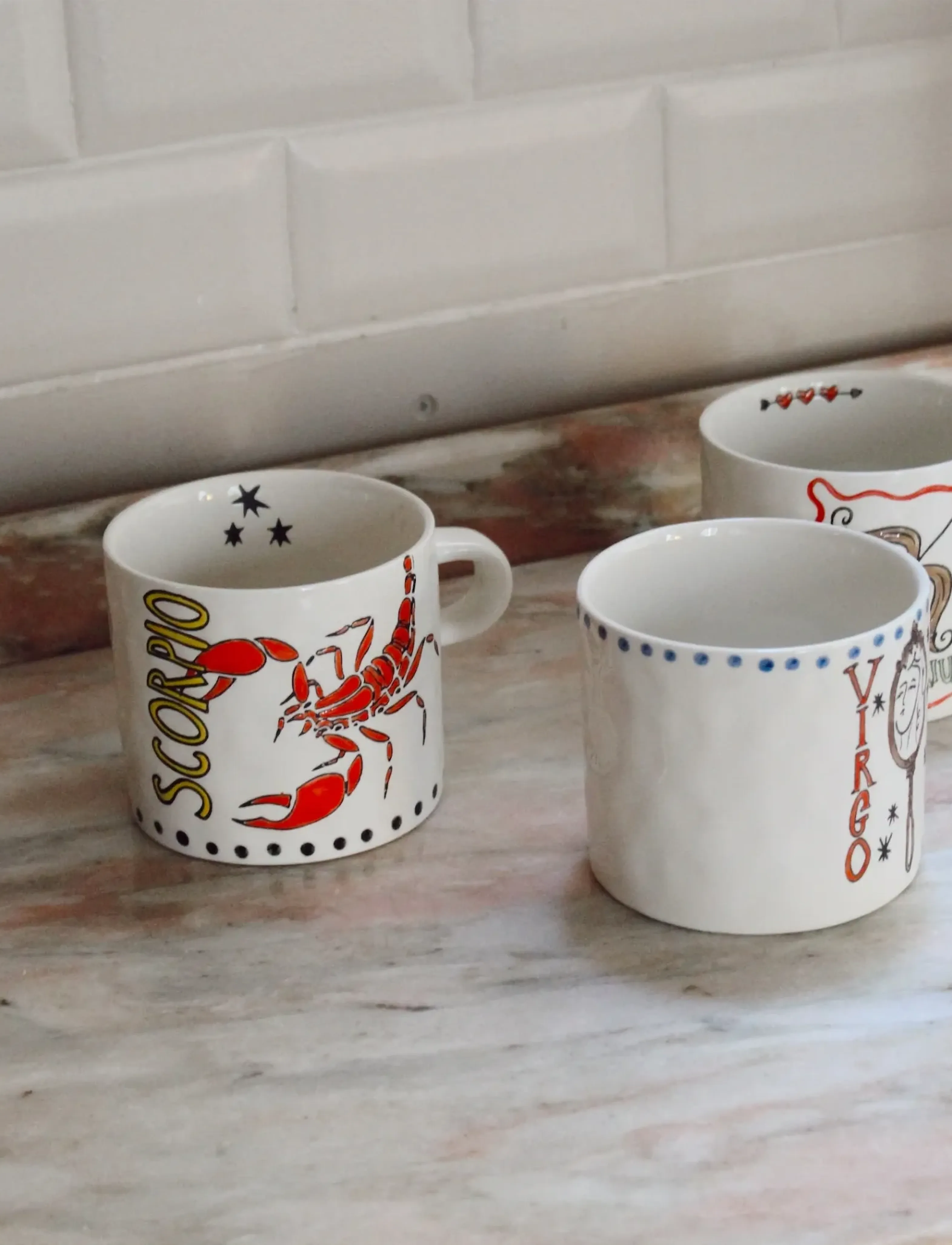 Anna + Nina - Zodiac Tea Mug - arbatos puodeliai - scorpio - 3