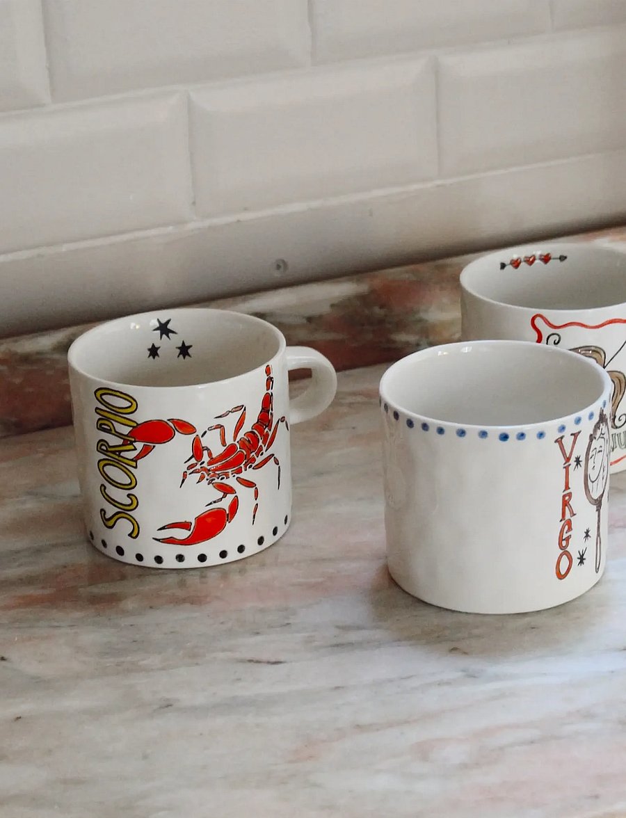Anna + Nina - Zodiac Tea Mug - teetassid - scorpio - 3