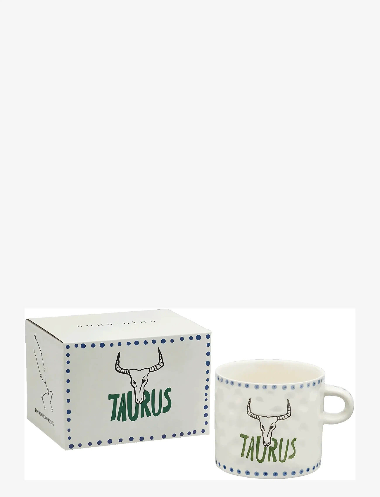 Anna + Nina - Zodiac Tea Mug - tekopper - taurus - 1