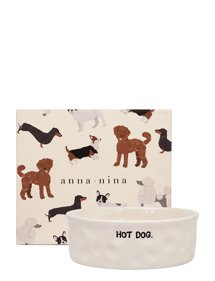 Anna + Nina - Hot Dog Pet Bowl - für die haustiere - white - 2
