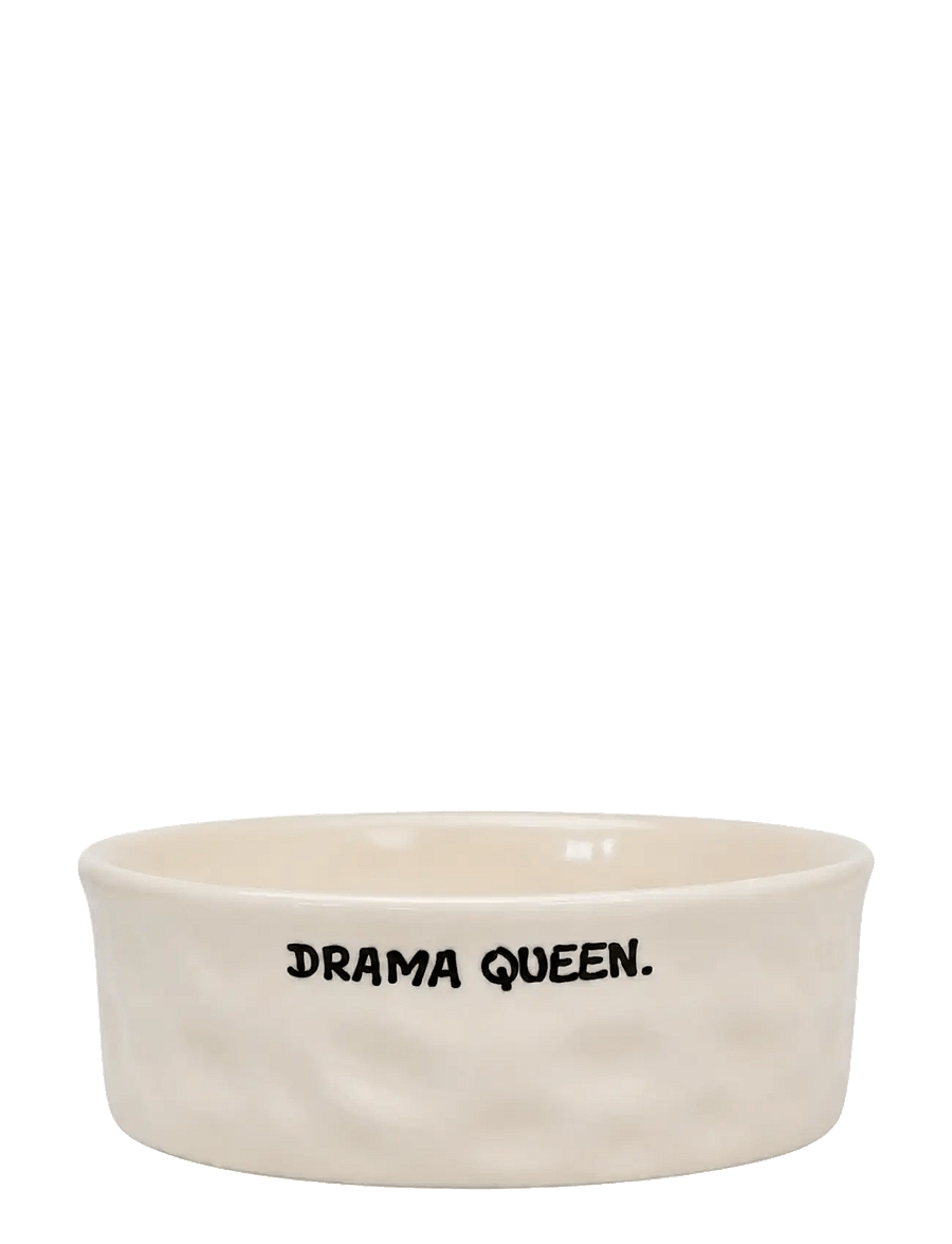 Anna + Nina - Drama Queen Pet Bowl - für die haustiere - white - 1