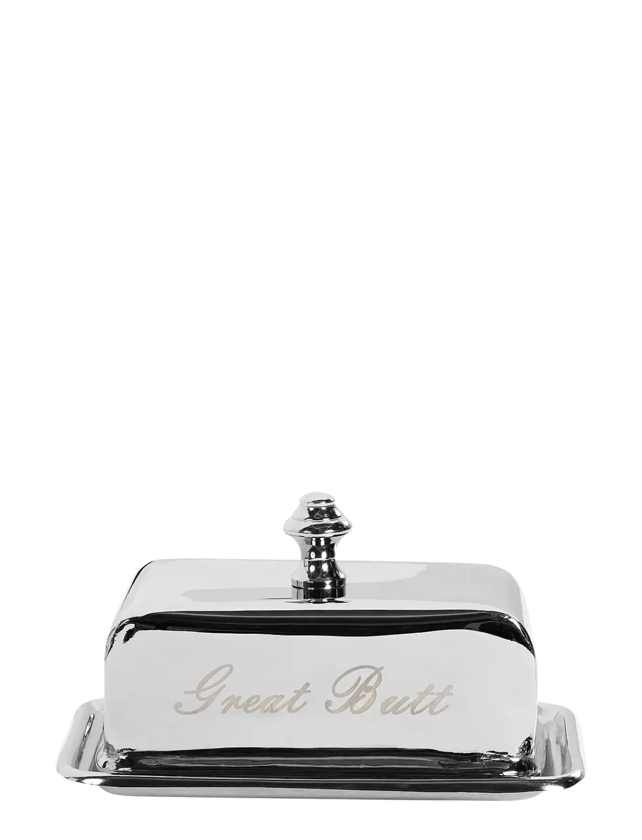 Anna + Nina Great Butt Butter Dish - Julklappar - SILVER / silver