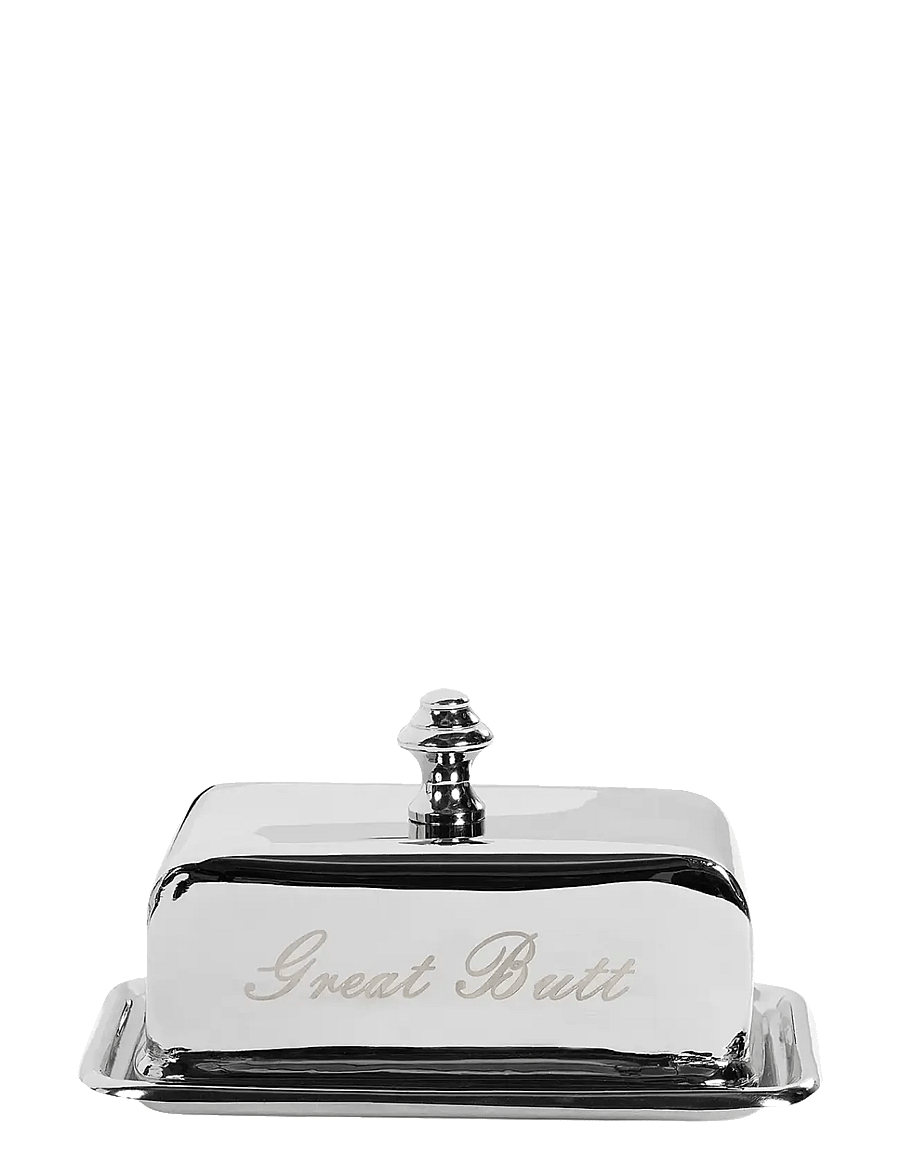 Anna + Nina - Great Butt Butter Dish - butterdosen - silver - 1