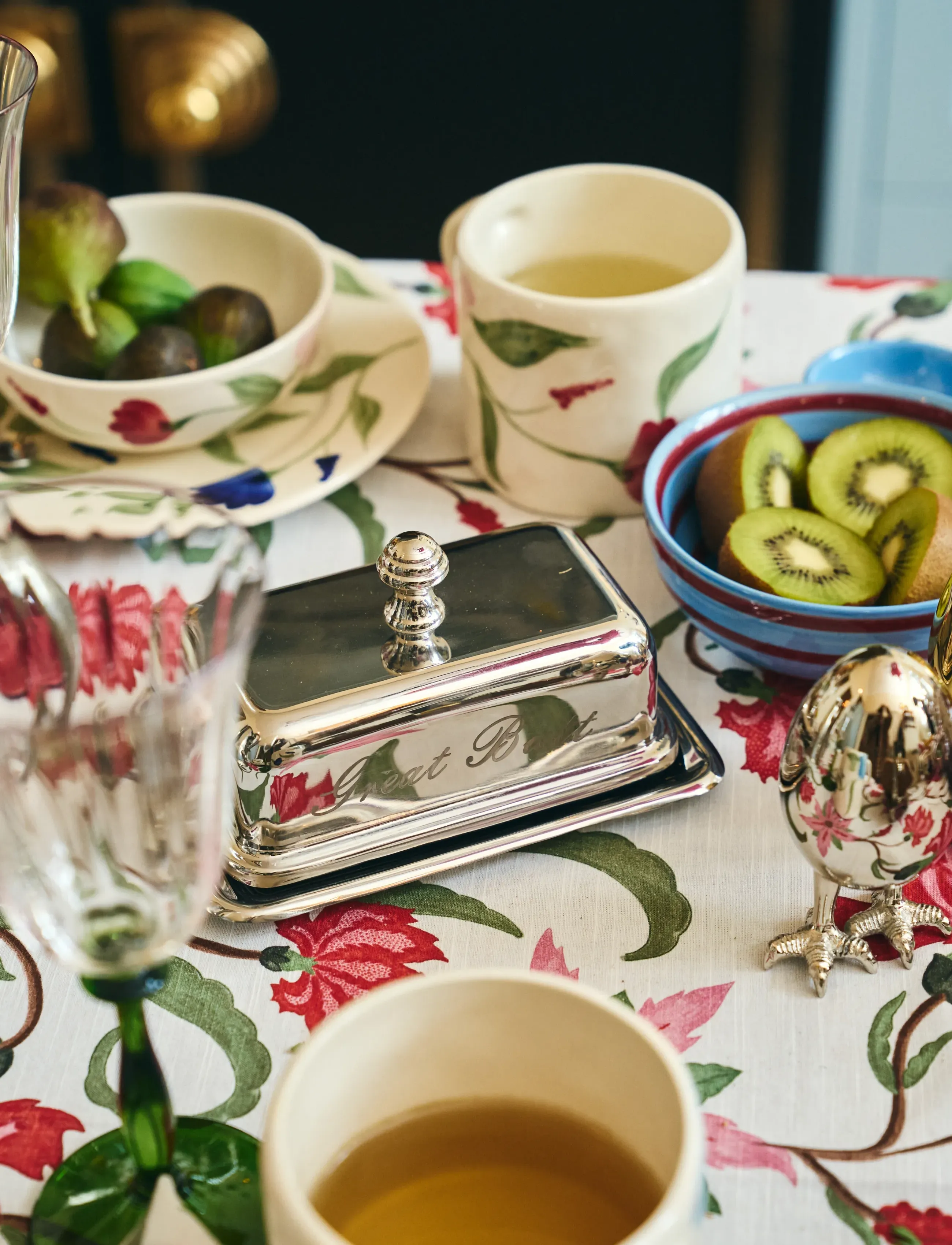Anna + Nina - Great Butt Butter Dish - silver - 0