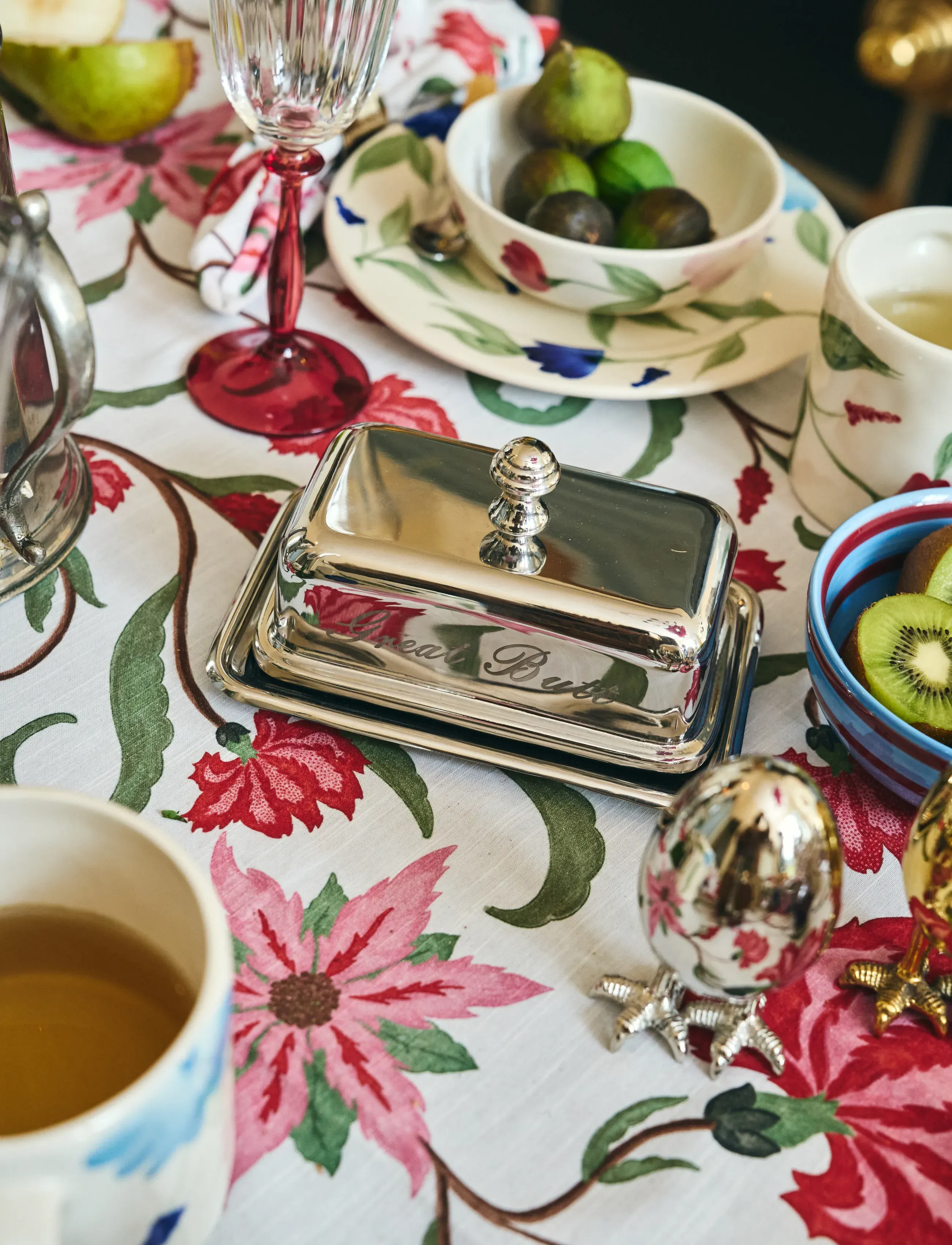 Anna + Nina - Great Butt Butter Dish - silver - 2