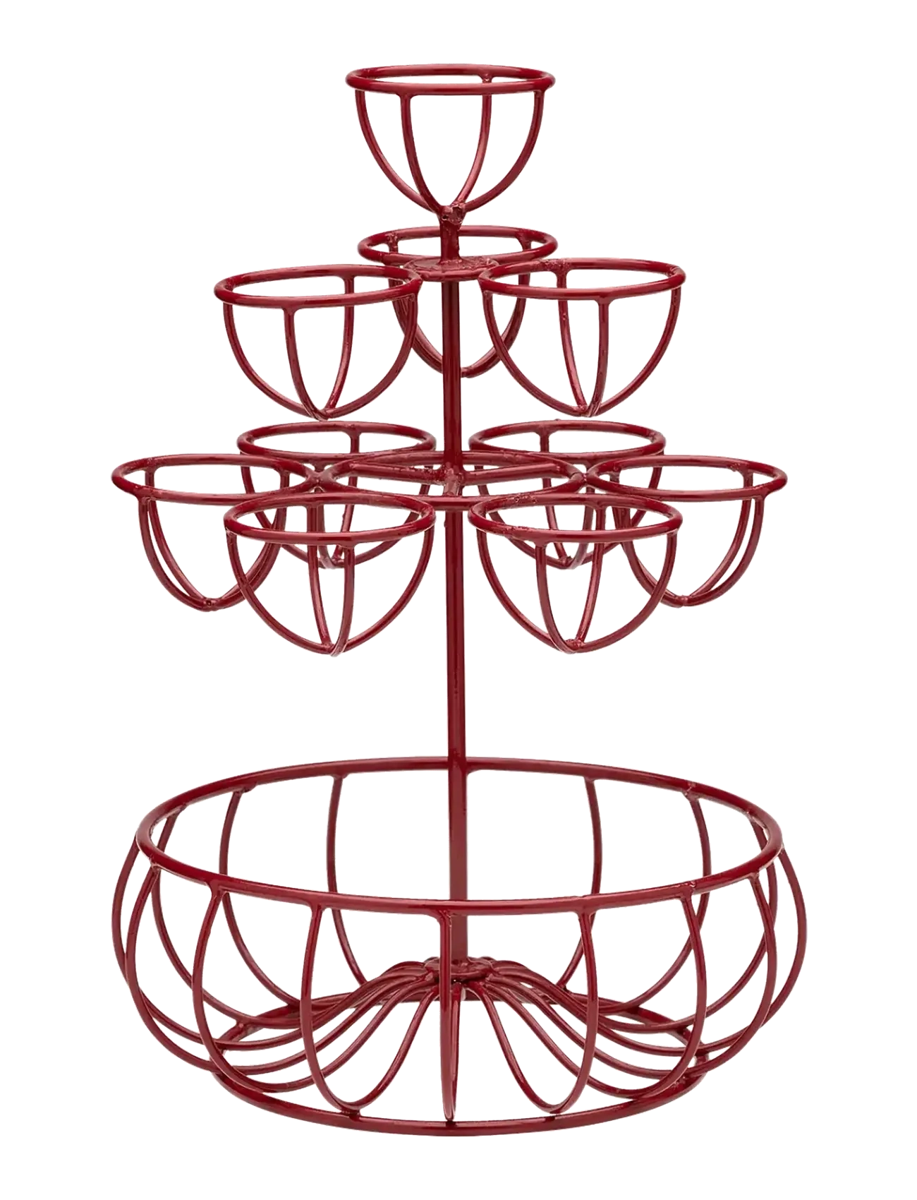Anna + Nina Eggy Delight Egg Stand - Borddækning - RED / red