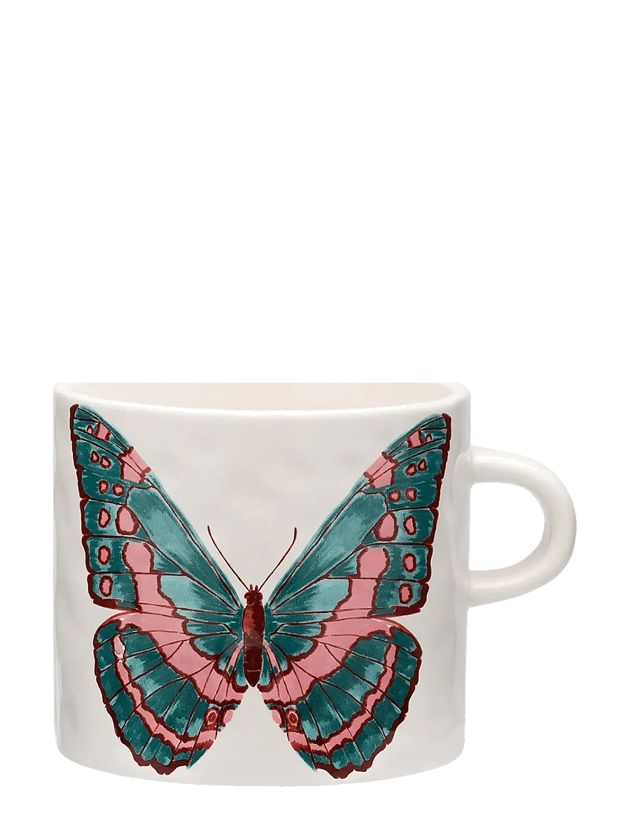 Anna + Nina - Butterfly Manor Tea Mug - multicolor - 1