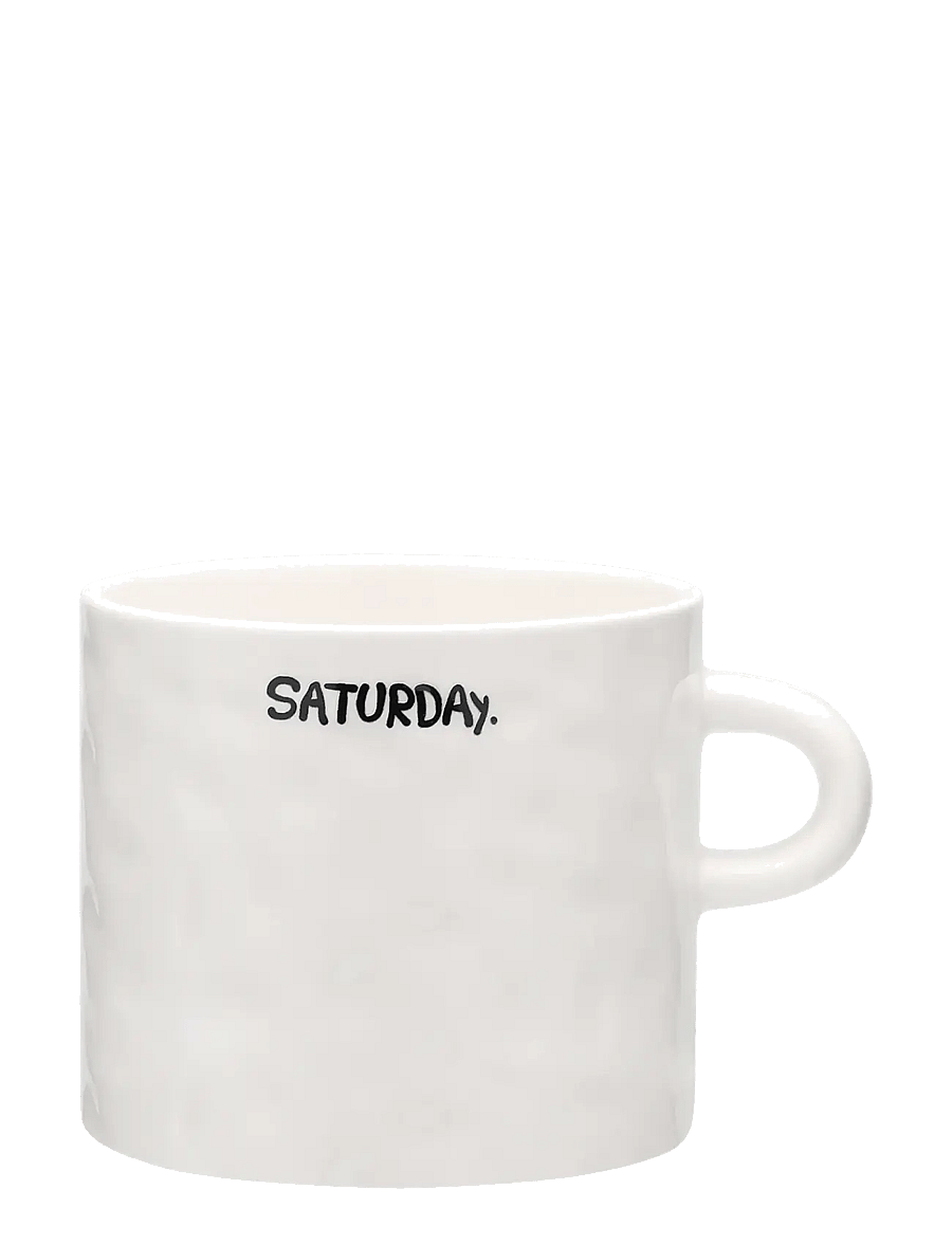 Anna + Nina - Saturday Tea Mug - teetassid - white - 0