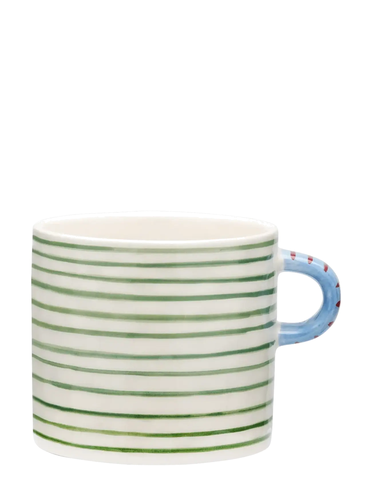 Anna + Nina Archie Tea Mug - Borddækning - MULTICOLOR / green