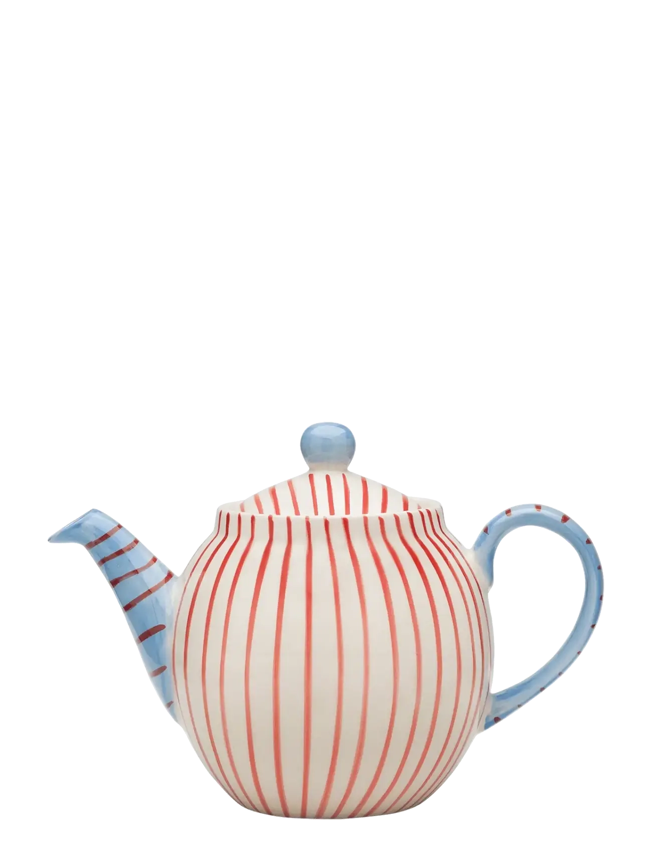 Anna + Nina Percy Teapot - Borddækning - MULTICOLOR / red