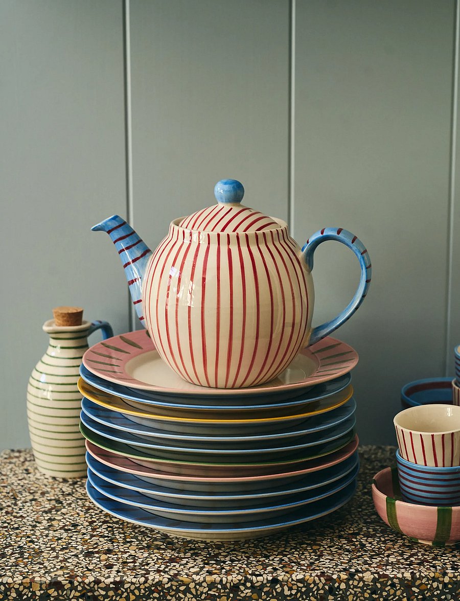 Anna + Nina - Percy Teapot - multicolor - 0