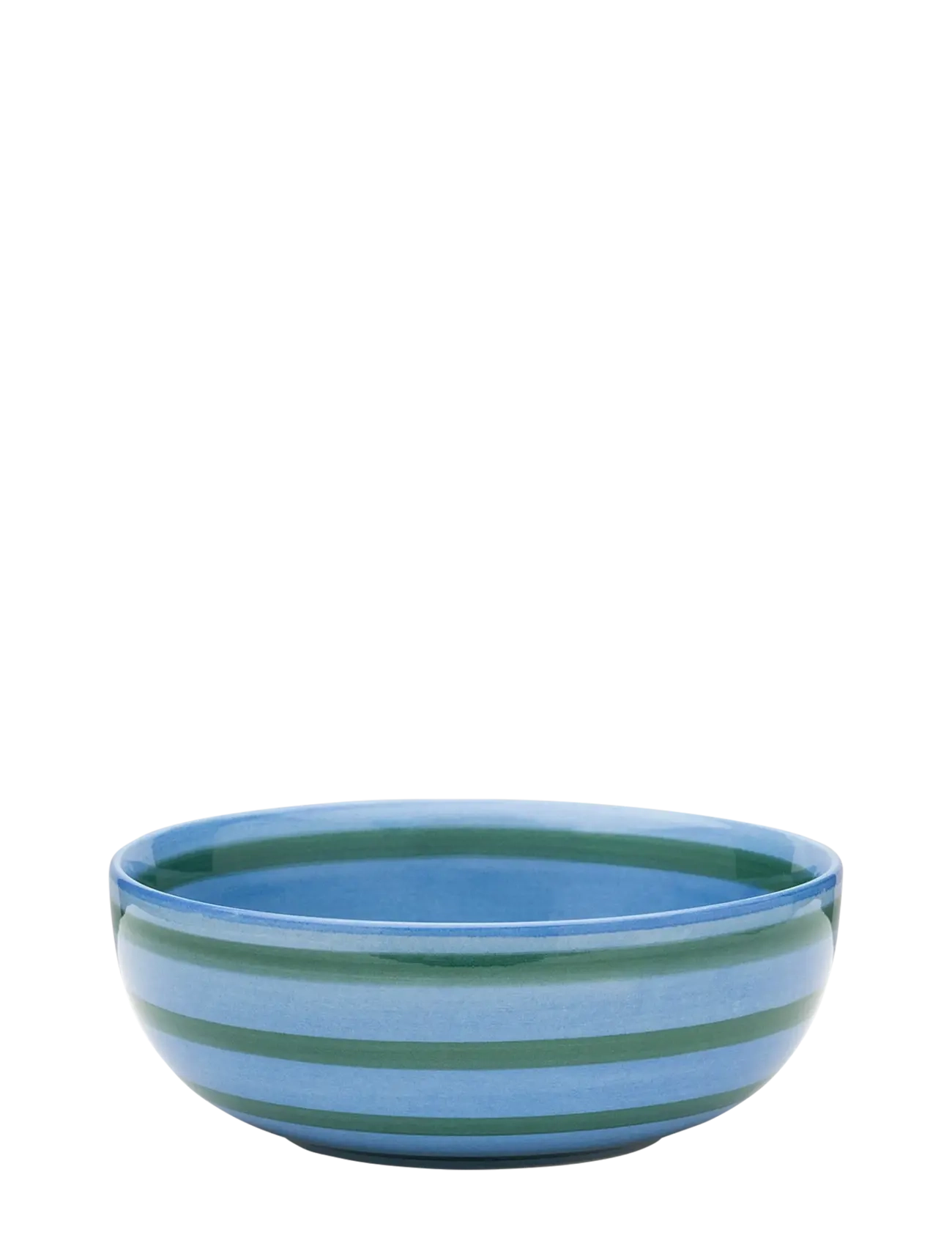 Anna + Nina Tide & Leaf Bowl - Borddækning - MULTICOLOR / blue
