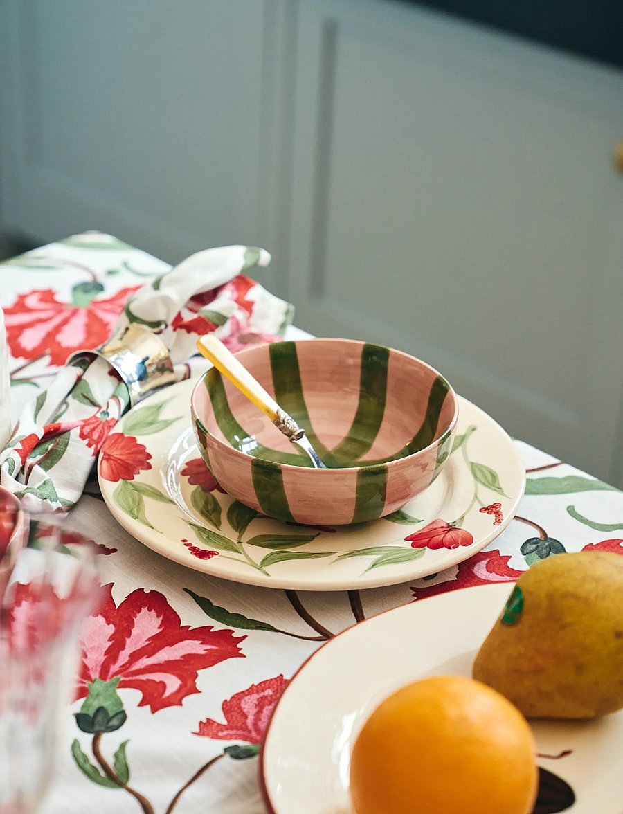 Anna + Nina - Rosebud Bowl - multicolor - 0