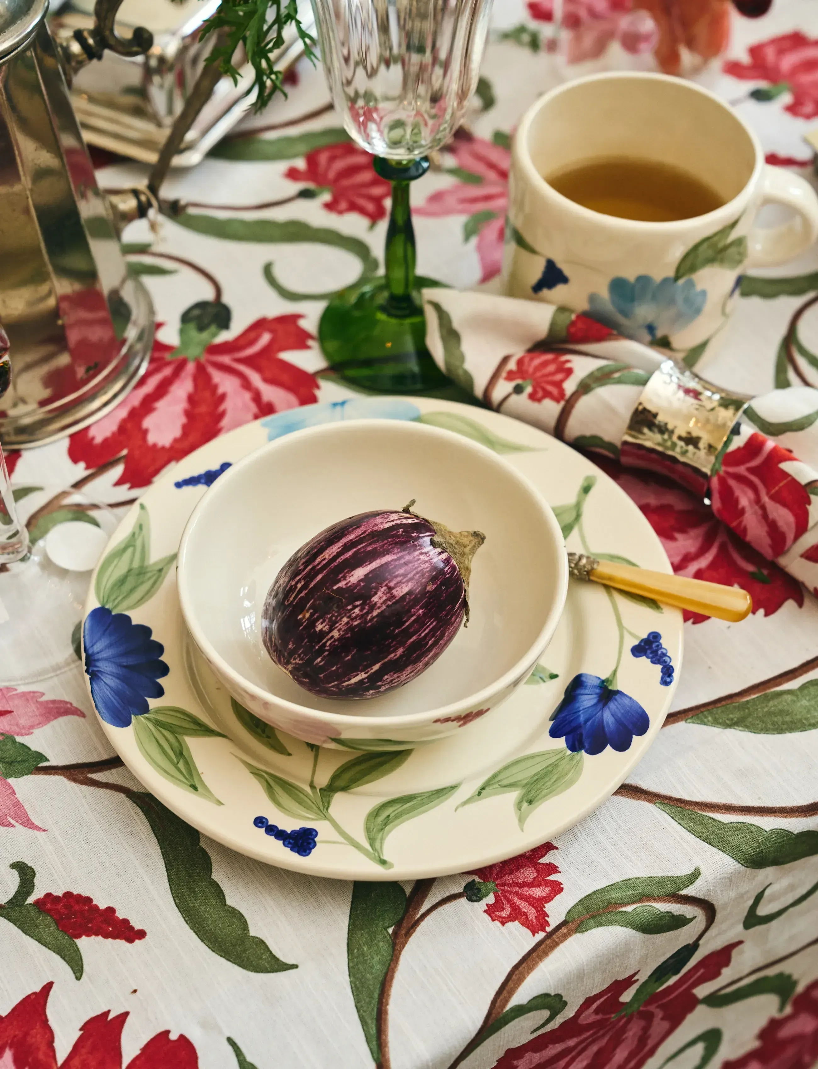 Anna + Nina - Garden Mirage Breakfast Plate - asietter - multicolor - 2