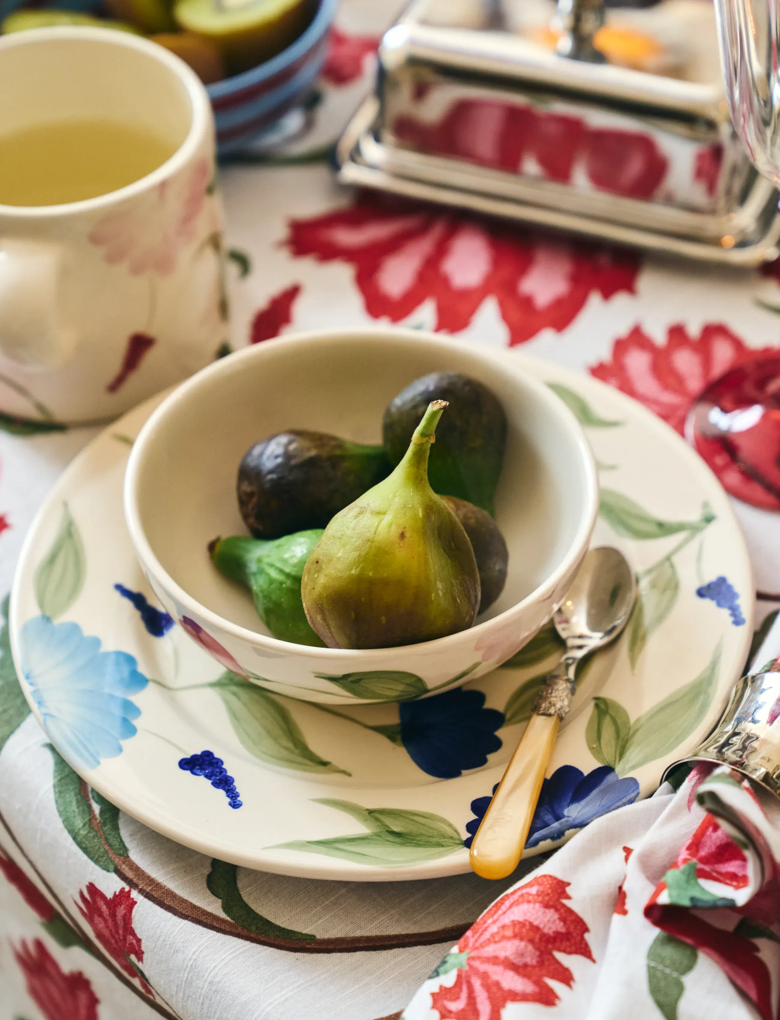 Anna + Nina - Garden Mirage Breakfast Plate - asietter - multicolor - 4