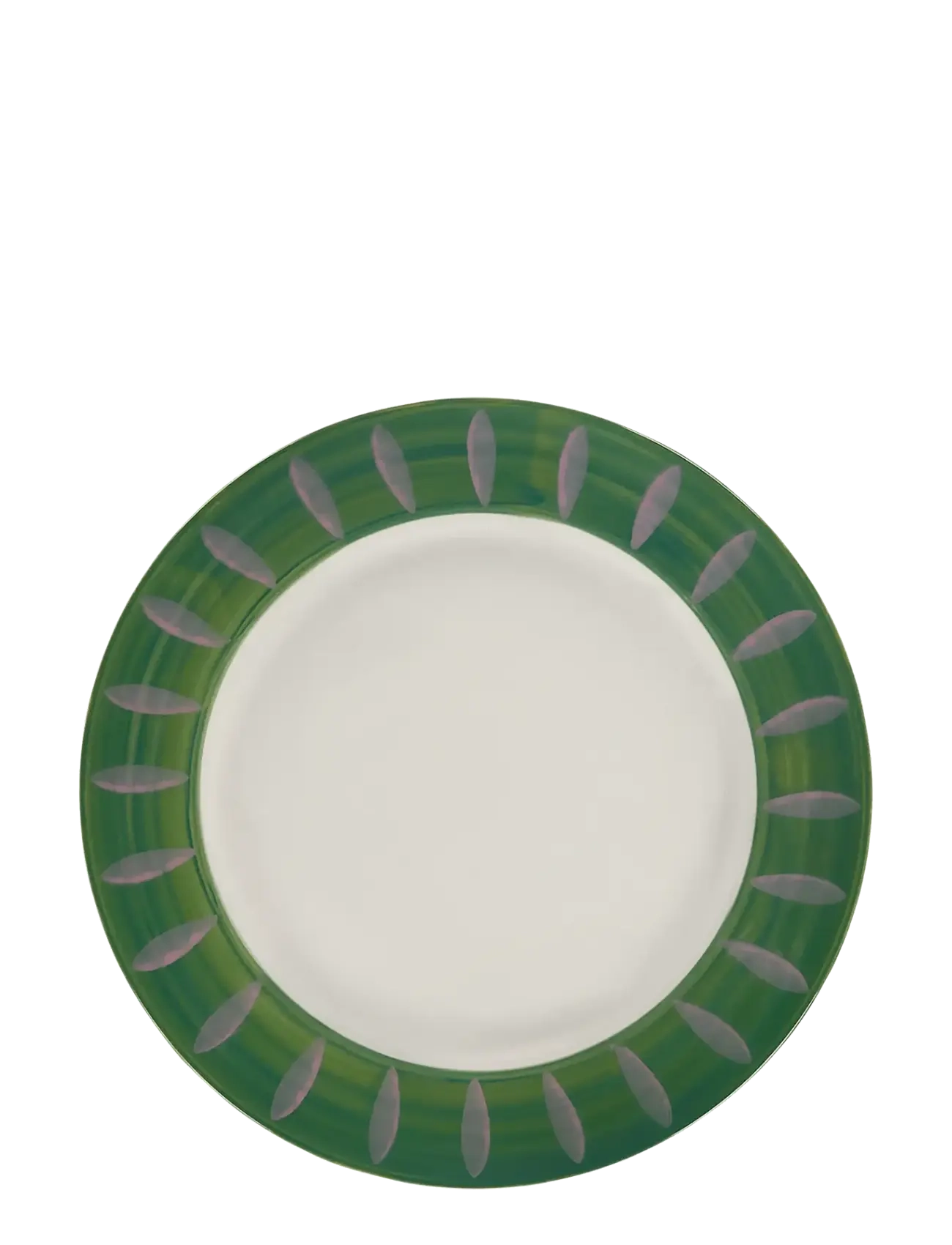 Anna + Nina Olive Breakfast Plate - Small plates - MULTICOLOR / green