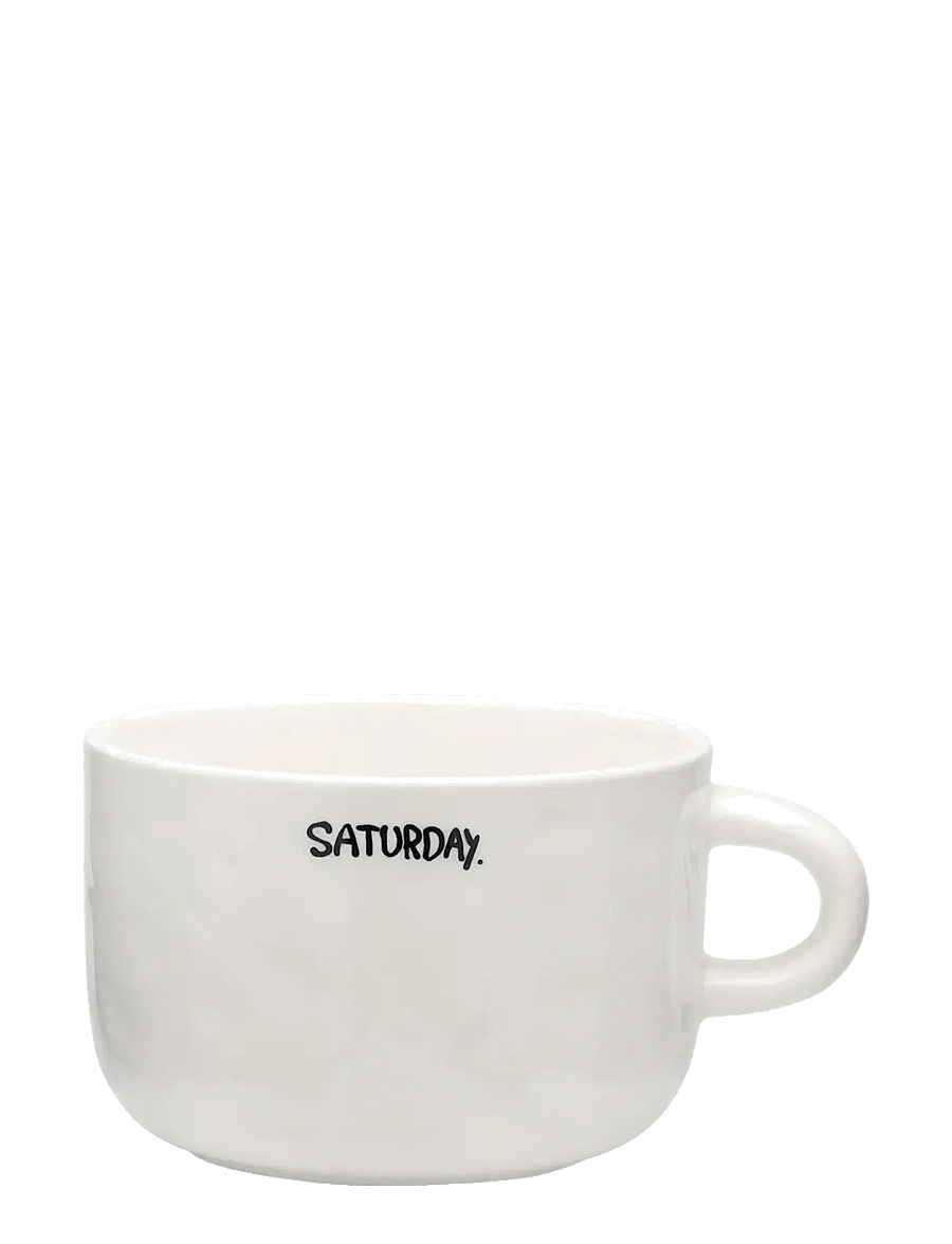 Anna + Nina - Saturday Cappuccino Mug - white - 1
