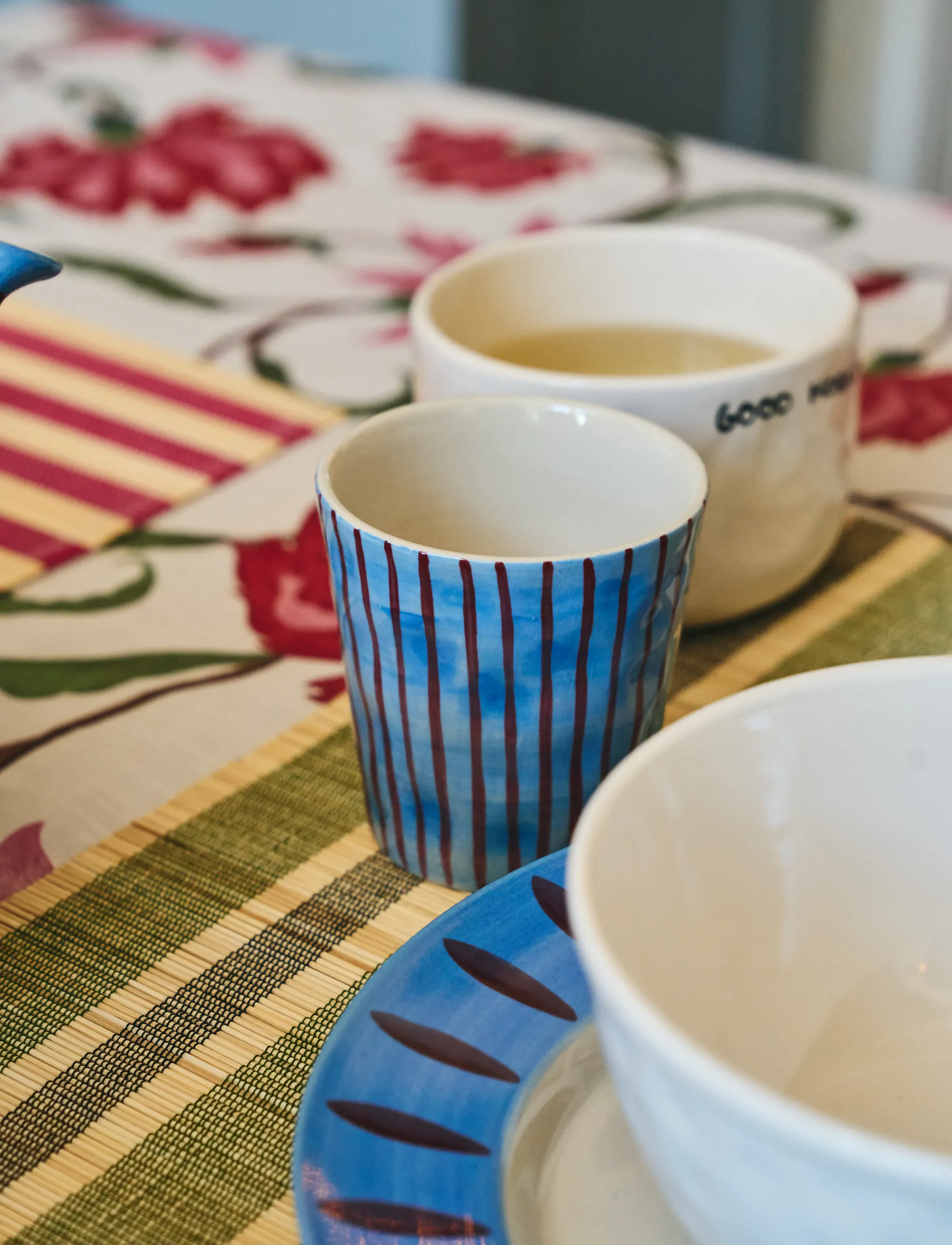 Anna + Nina - Alfie Coffee Cup - kaffekoppar - multicolor - 0