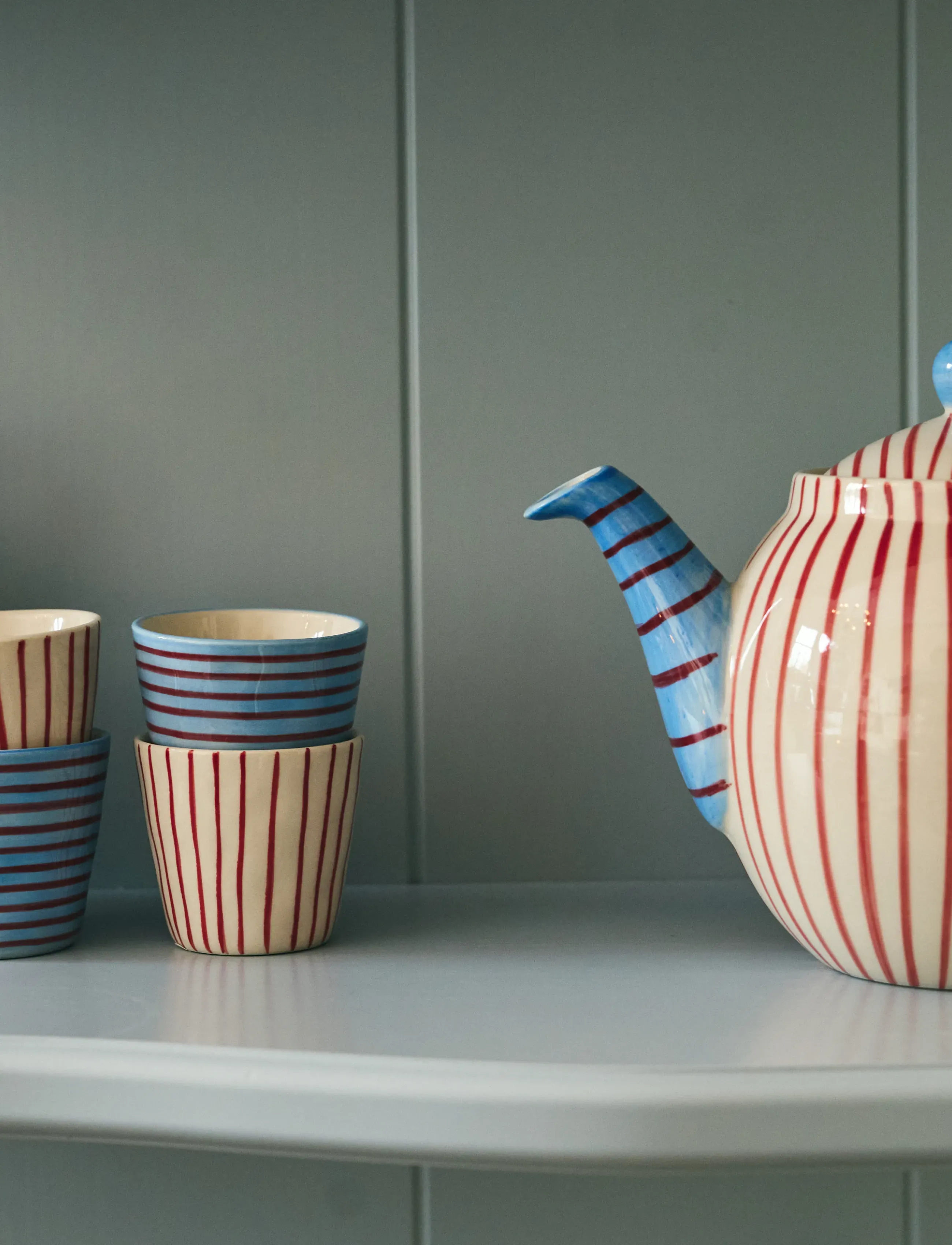 Anna + Nina - Alfie Espresso Cup - espressokoppar - multicolor - 0