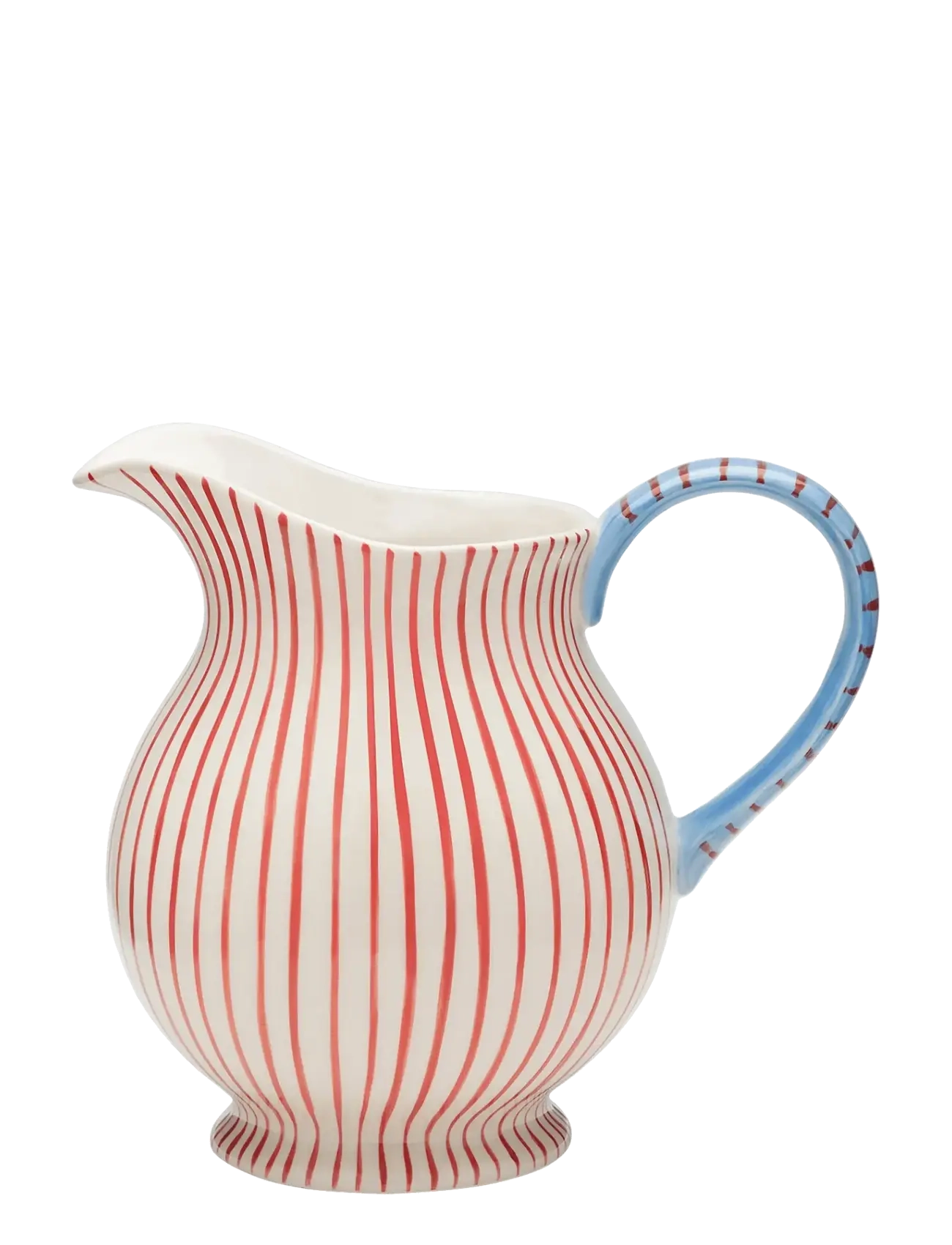 Anna + Nina Percy Vase - Julklappar - MULTICOLOR / red